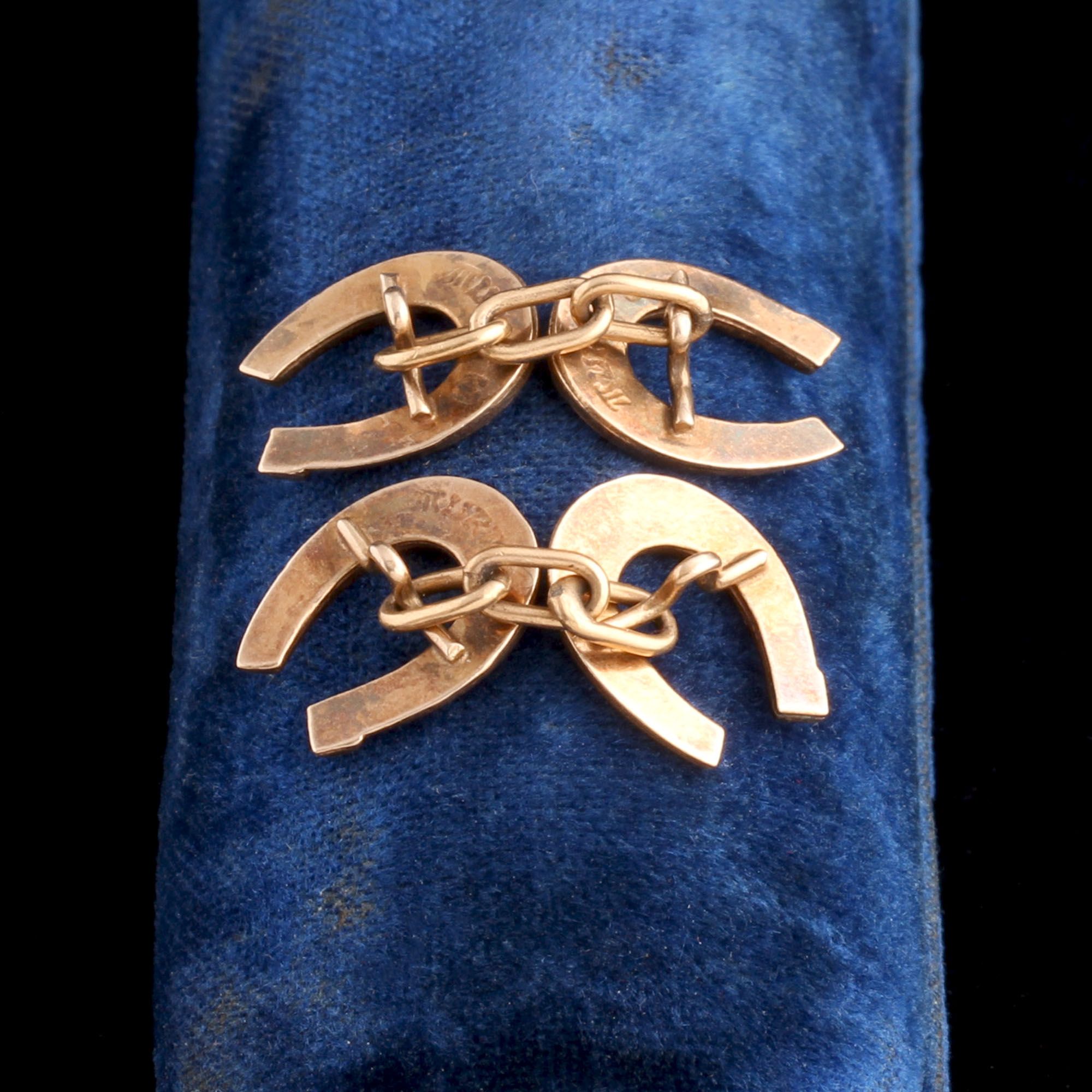 1930s Horseshoe Cufflinks