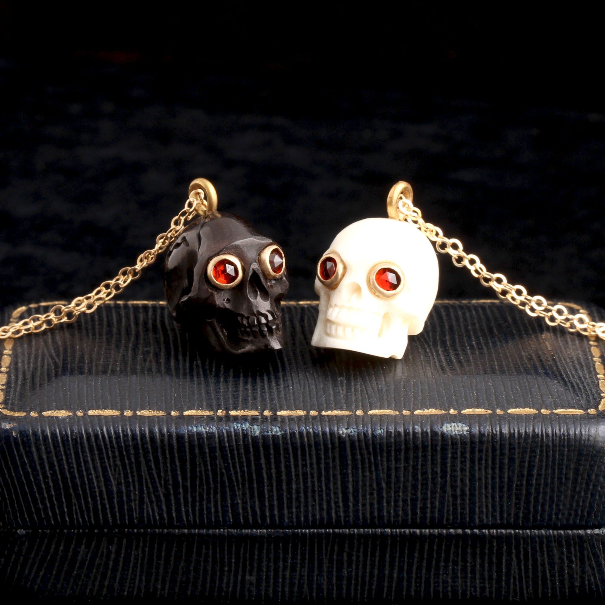 Memento Mori Skull Amulet Prototypes — Erica Weiner