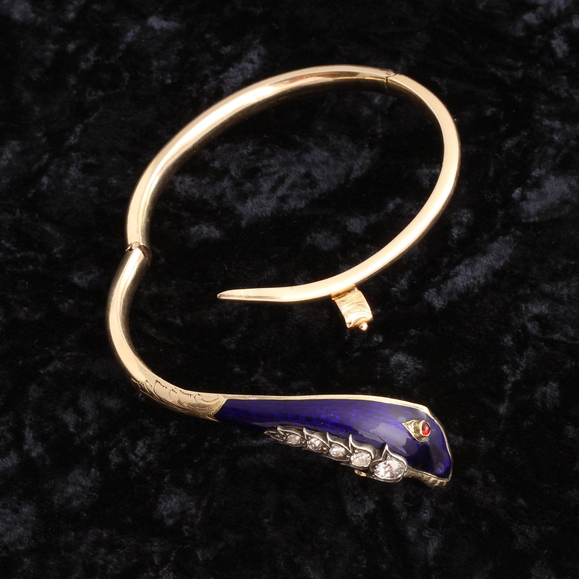 Buy MENGDA Diamond Snake Bracelet Online India | Ubuy