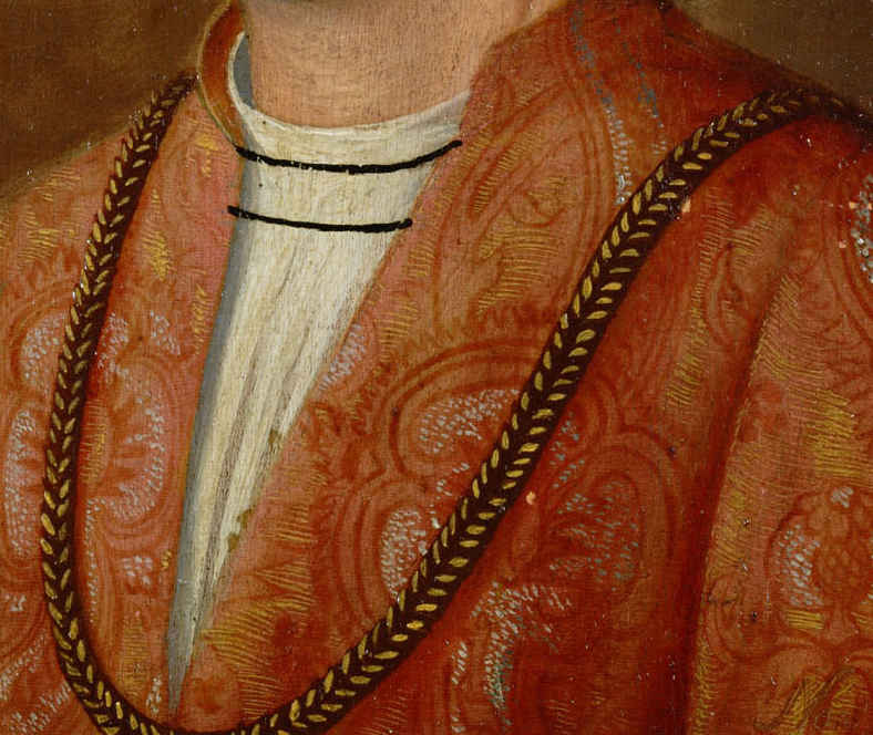 King Ferdinand II of Aragon by Michiel Sittow, late 15th or early 16th century. Kunsthistorisches Museum Vienna. 