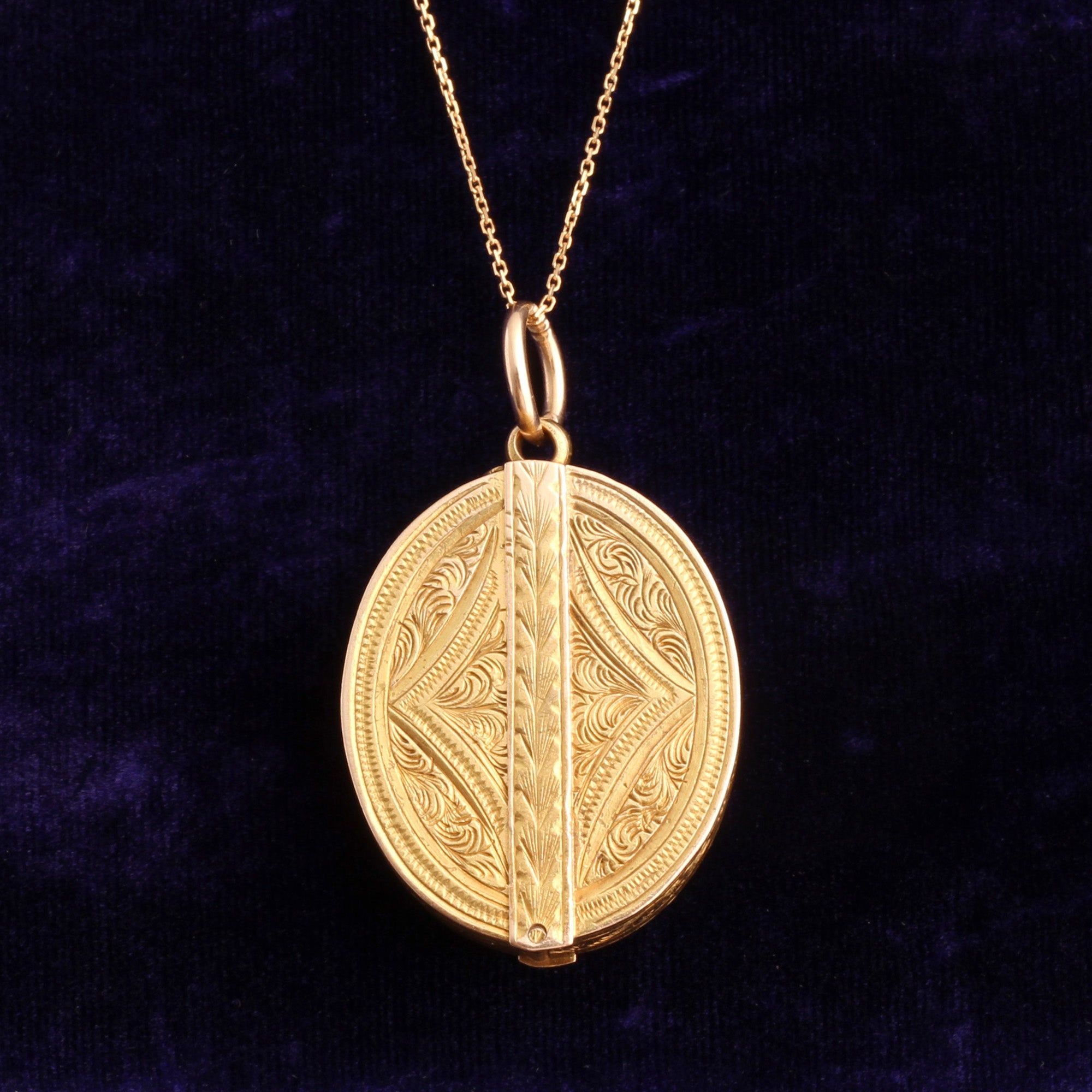 Edwardian Gold Novelty Locket