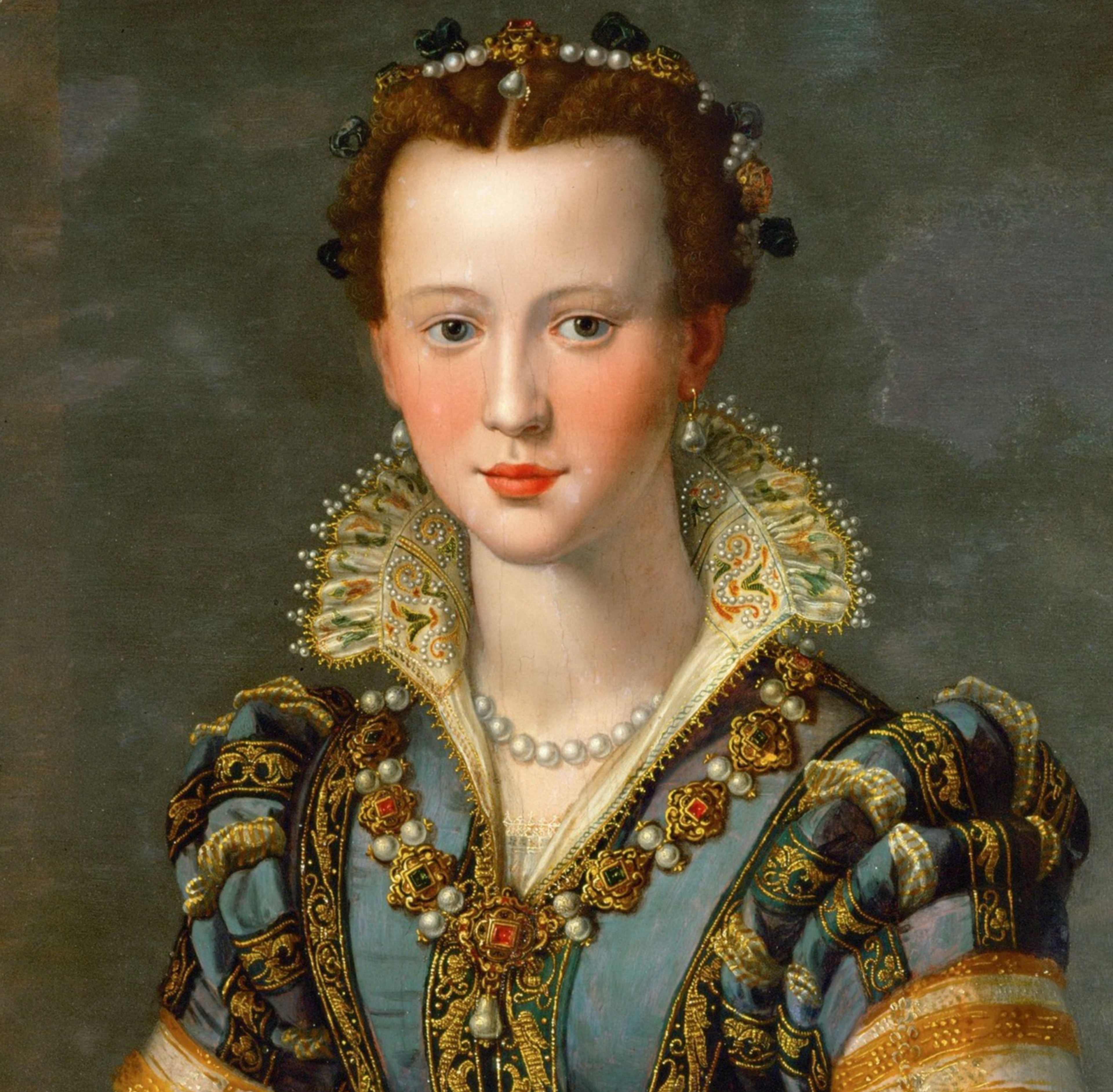 Eleonora (‘Dianora’) di Don Garzia di Toledo di Pietro de’Medici by Alessandro Allori, c. 1571.