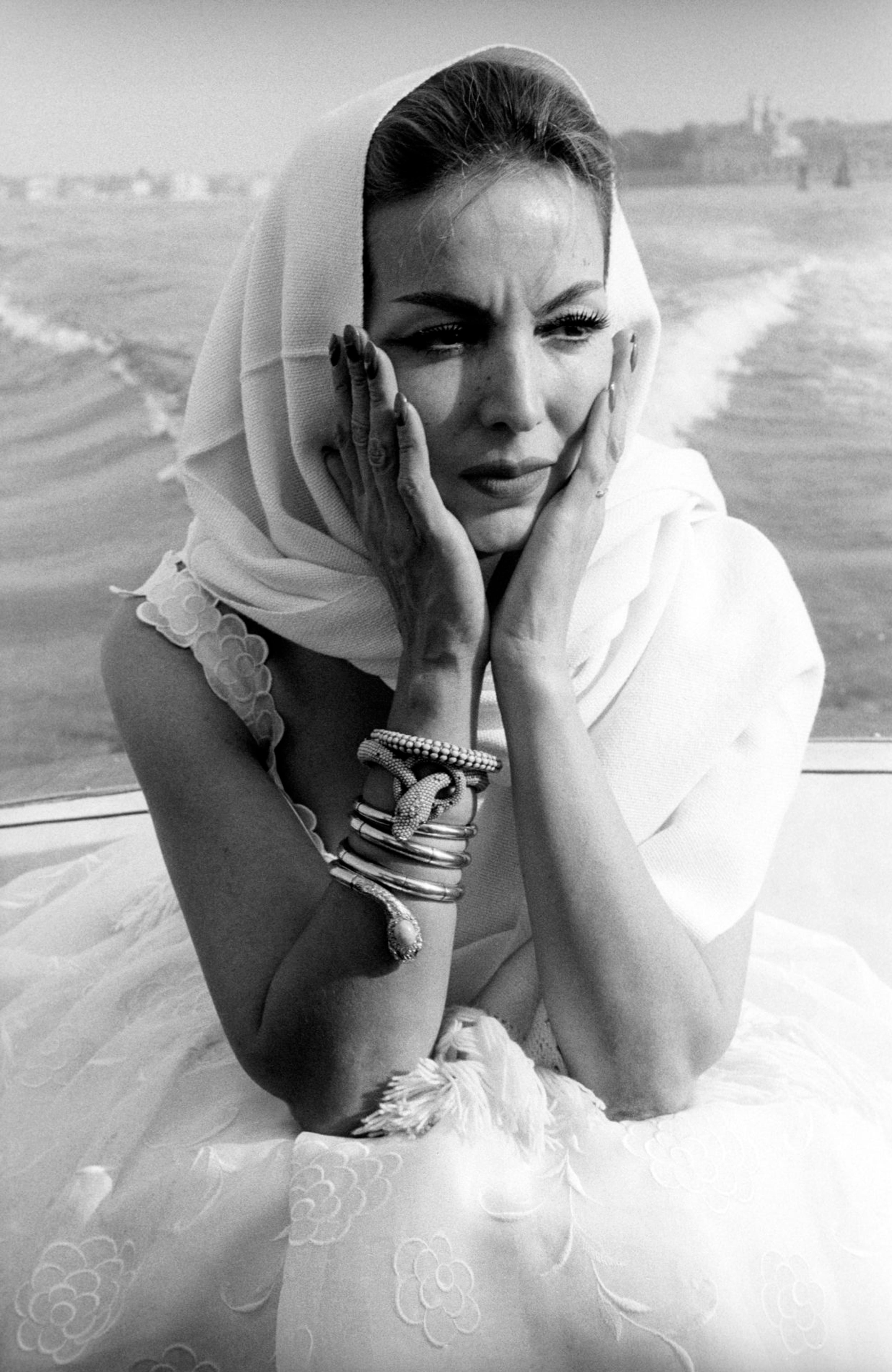 Mexican actress María Félix in Venice, 1959