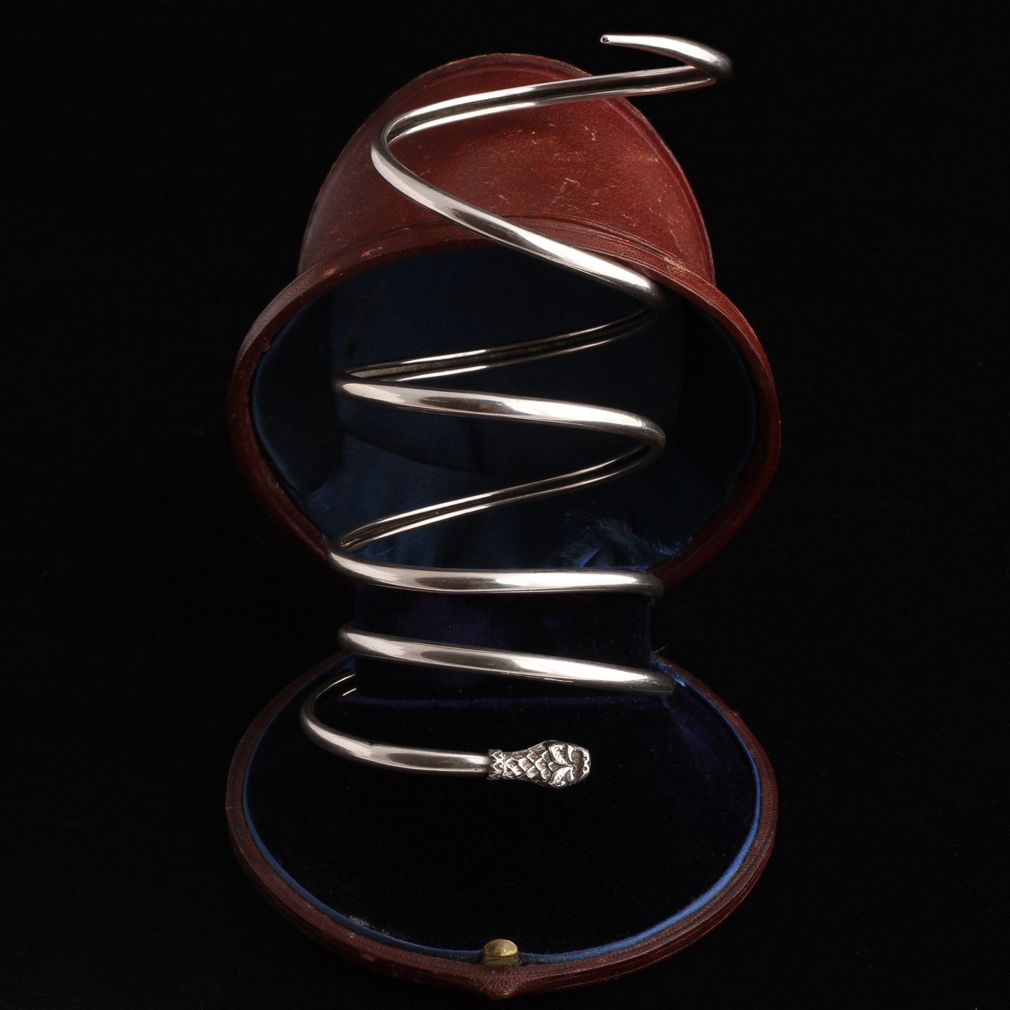 Victorian Coiled Snake Bracelet