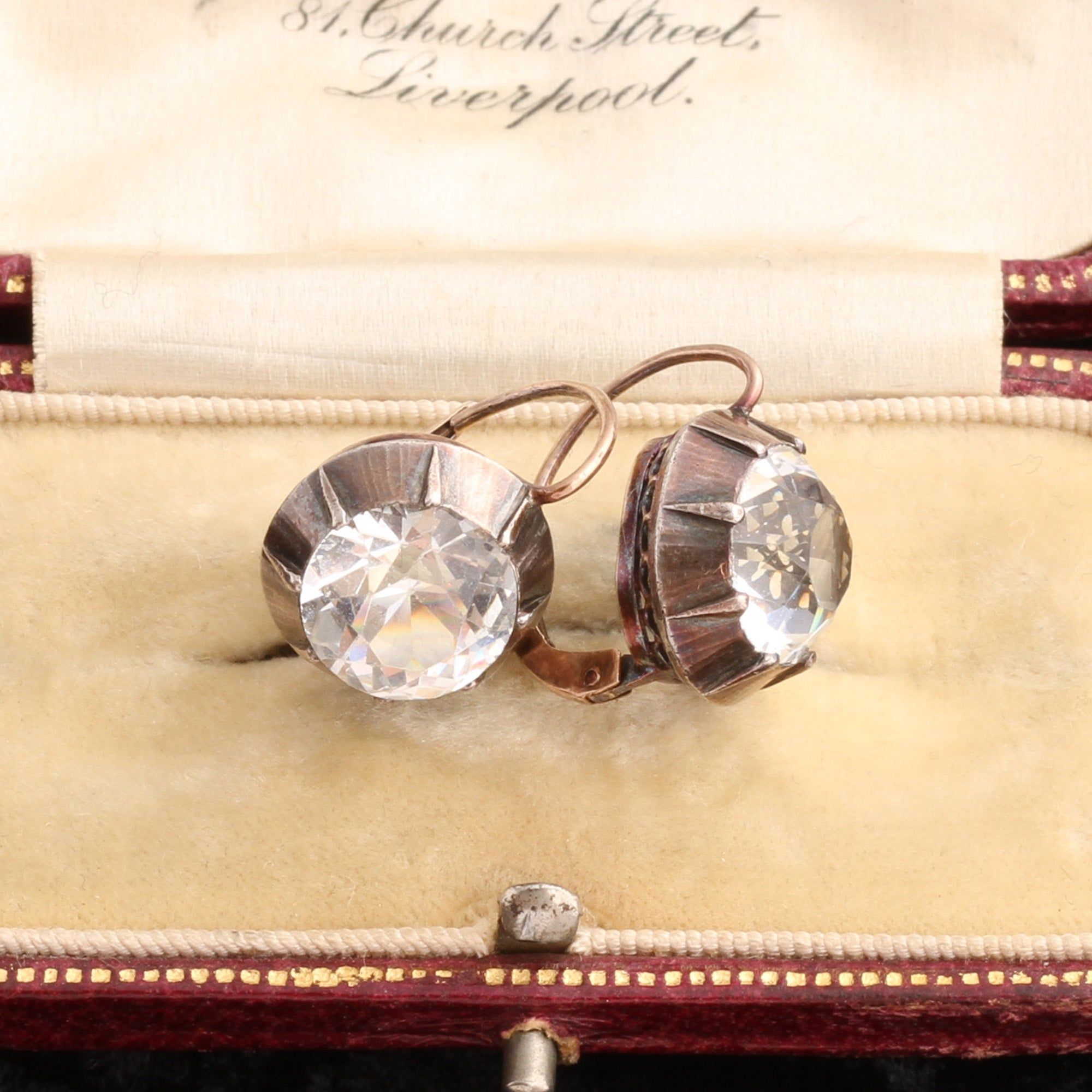 Victorian Paste Earrings