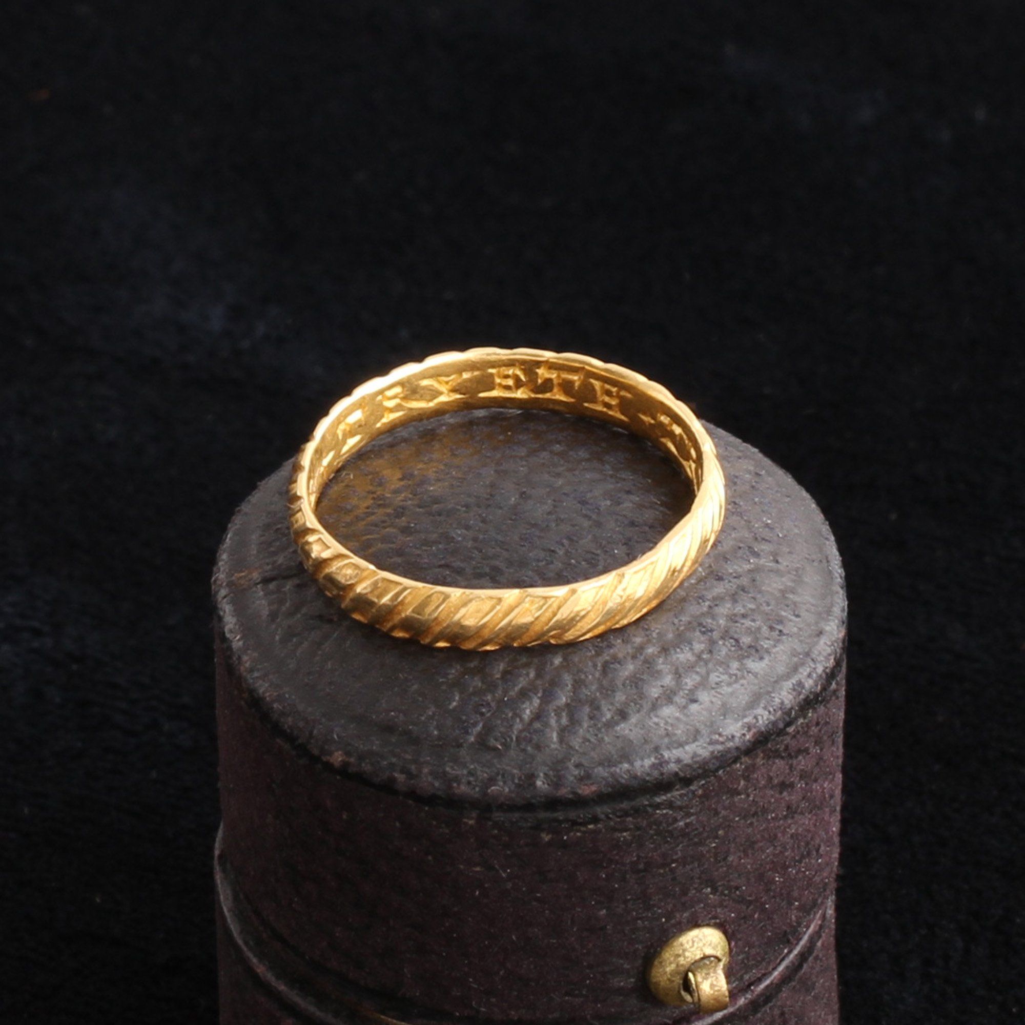 "Tyme + Tryeth + Truth" Posy Ring