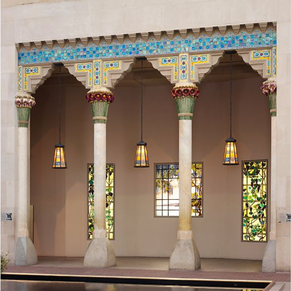 Architectural Elements from Laurelton Hall, Oyster Bay, New York ca. 1905. Designed by Louis Comfort Tiffany, American.