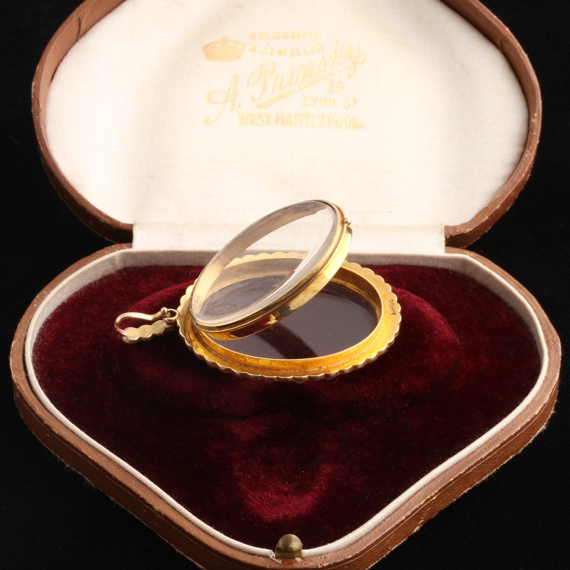 Victorian Pearl Locket