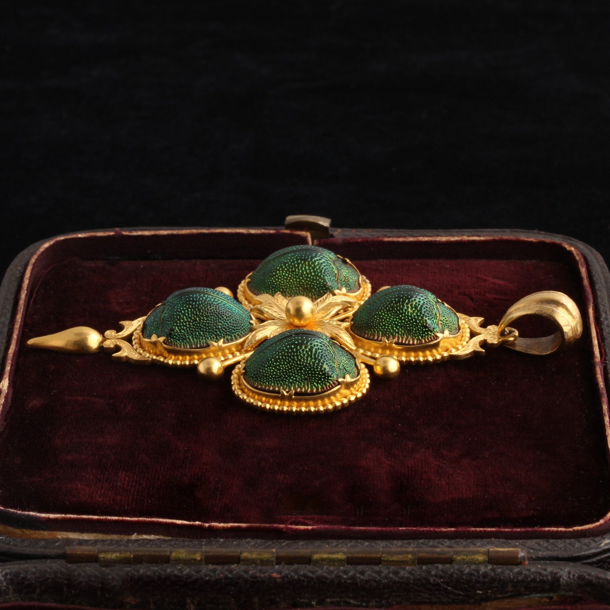 Victorian Scarab Pendant