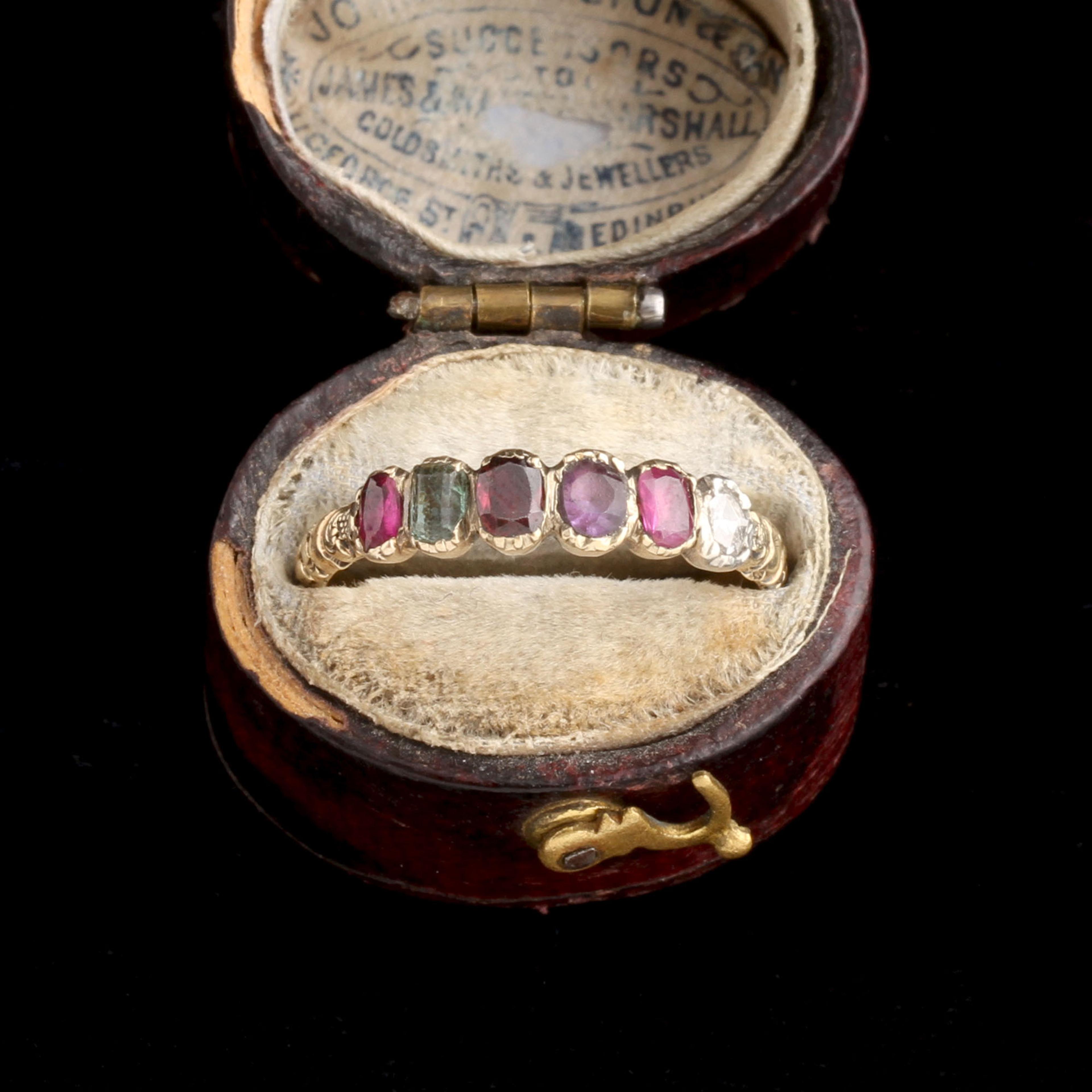 Georgian "Regard" Acrostic Ring