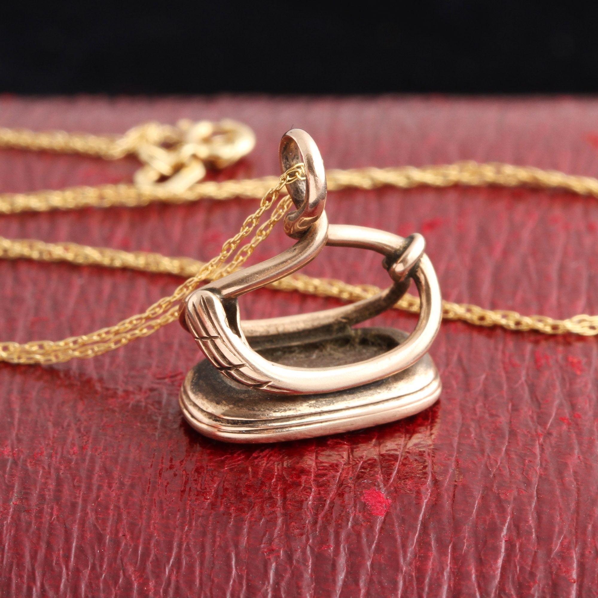 Georgian "MAP" Snake Seal Fob