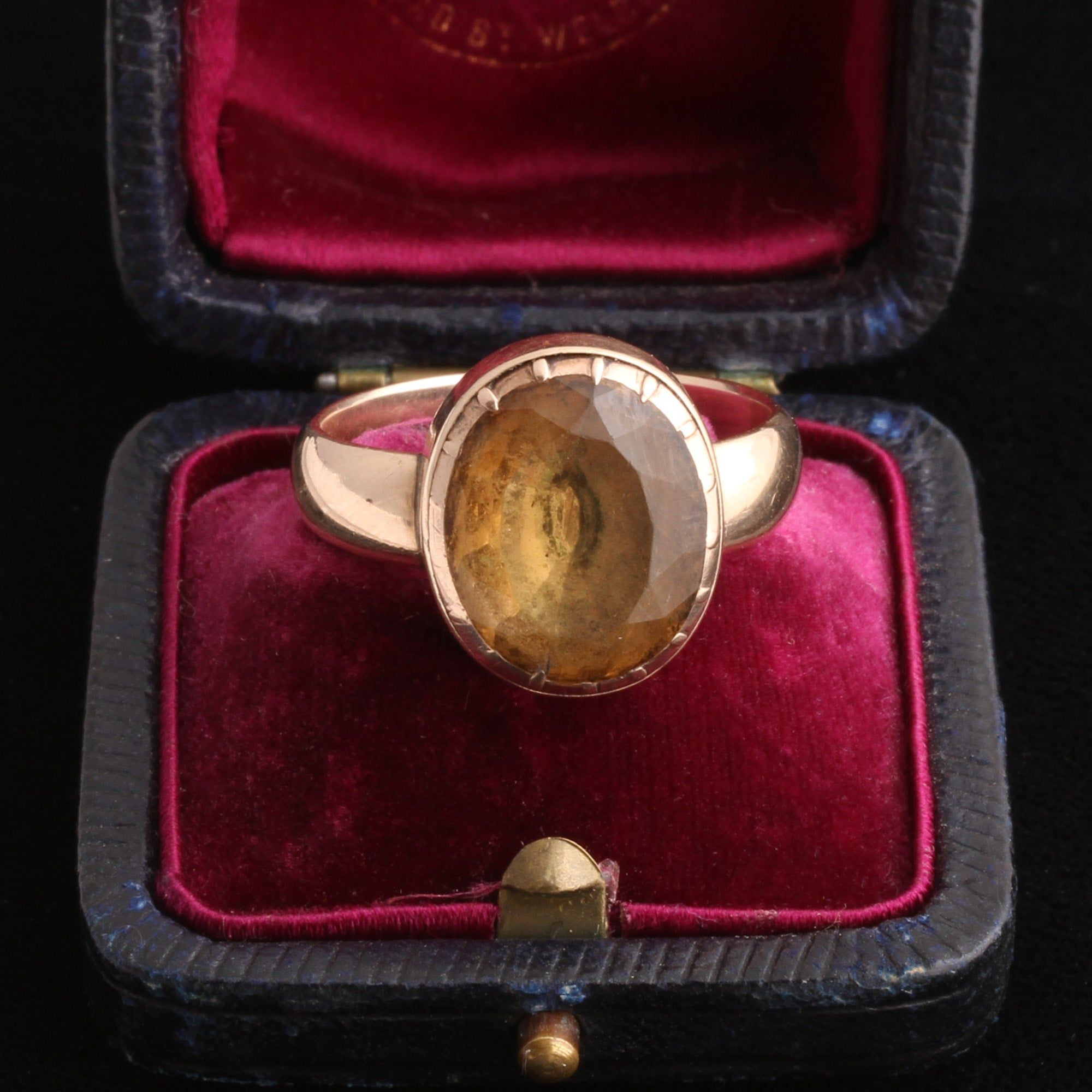 Georgian Topaz Ring
