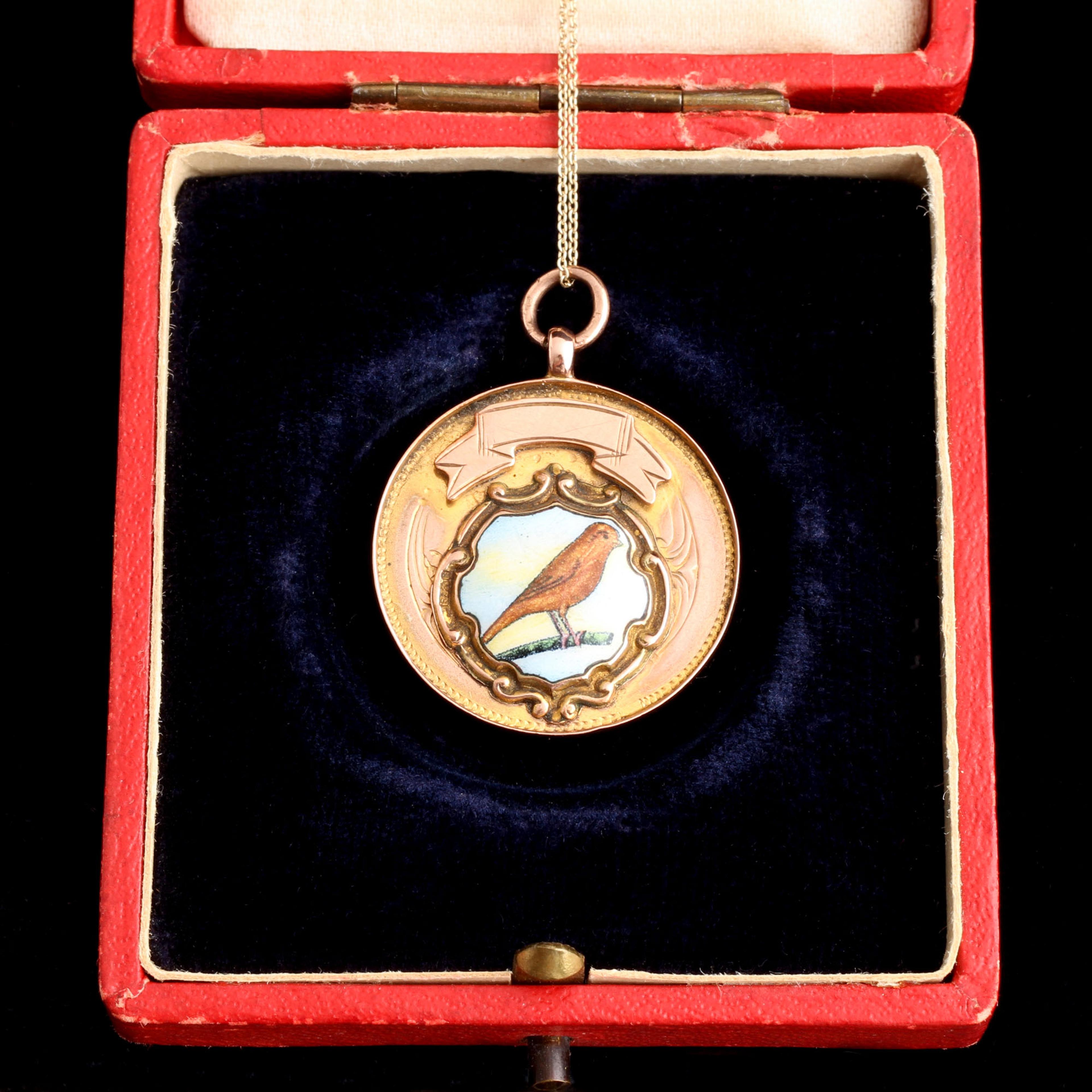 Edwardian Bird Fanciers Award Necklace