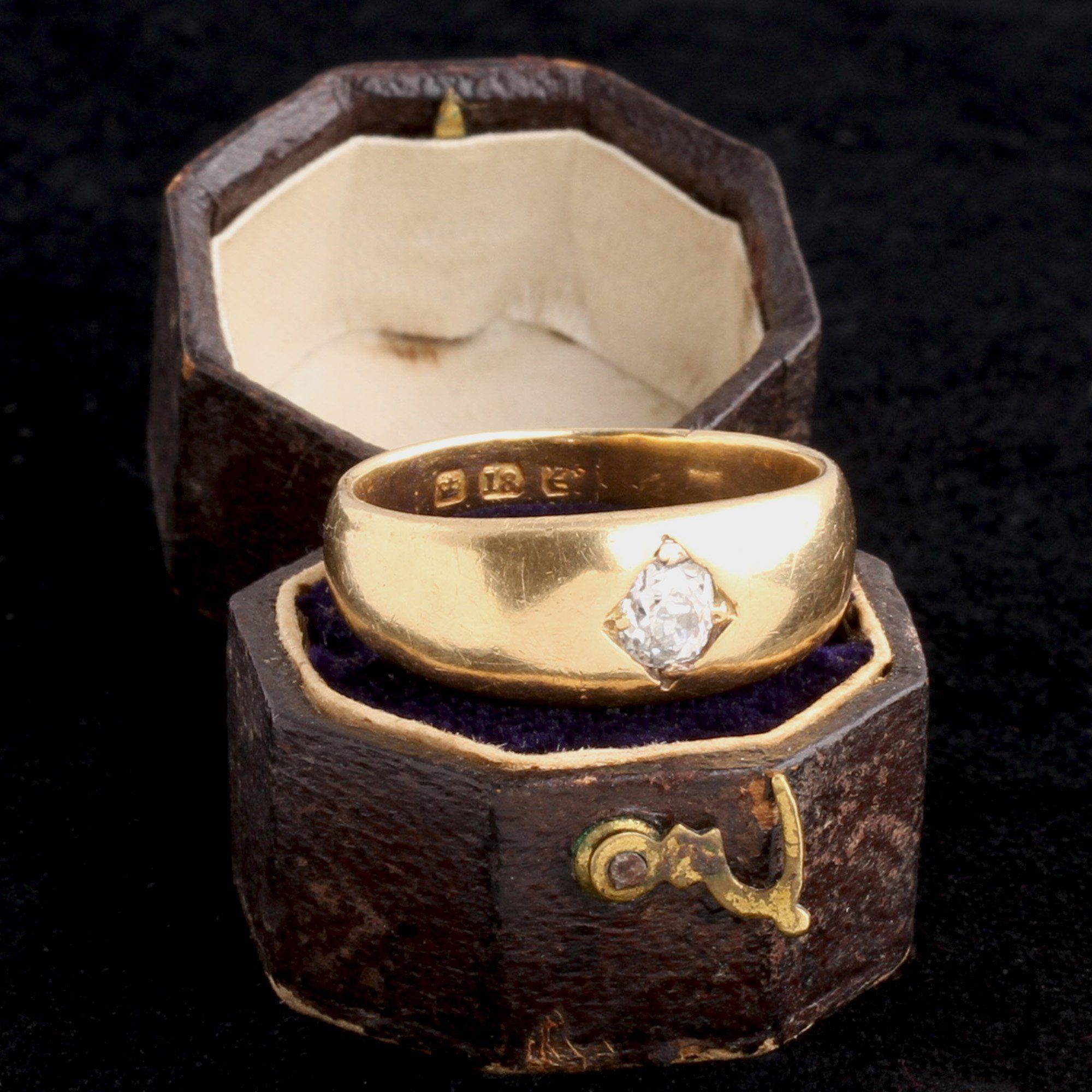 Victorian Old Mine Cut Diamond Ring