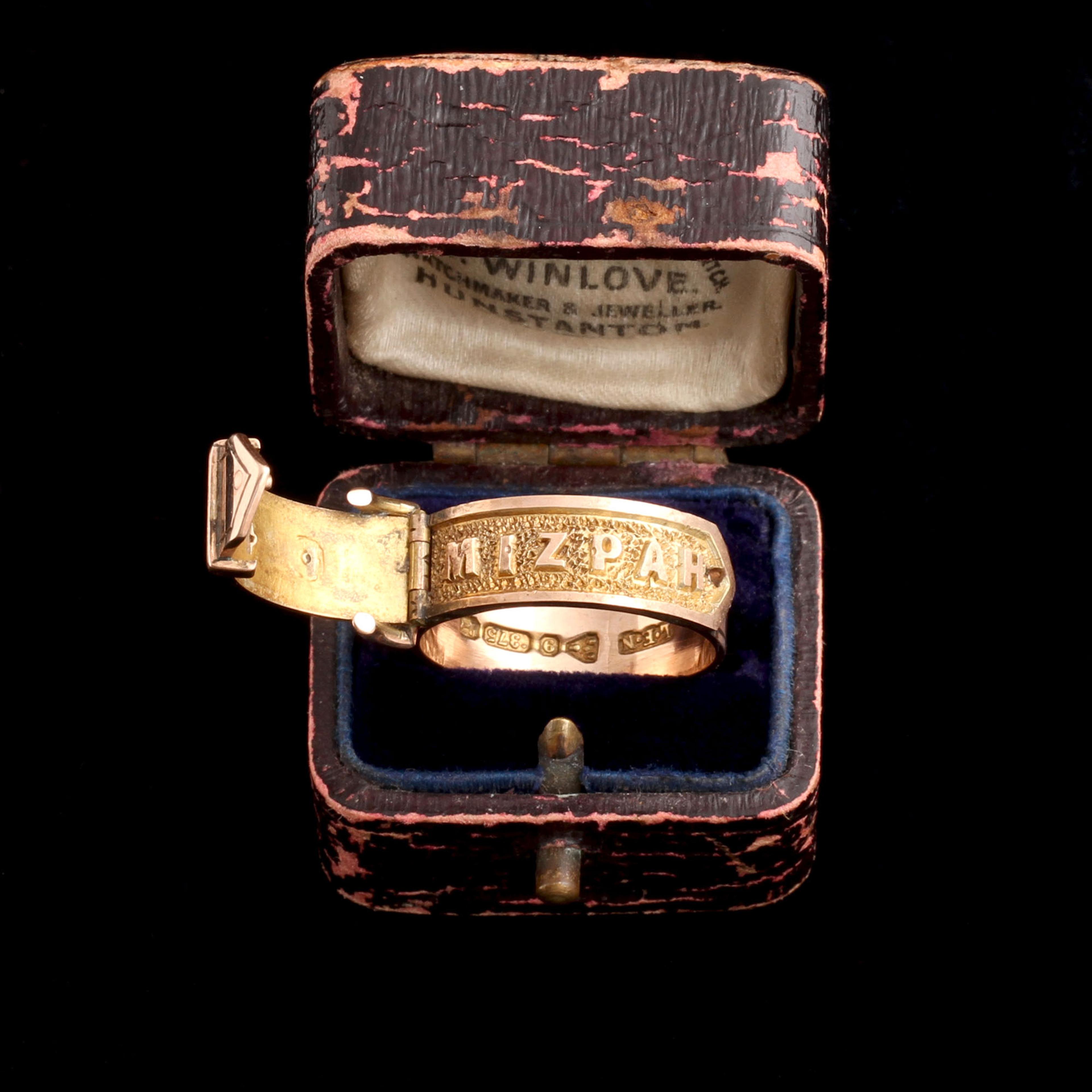 Victorian Mizpah Buckle Ring