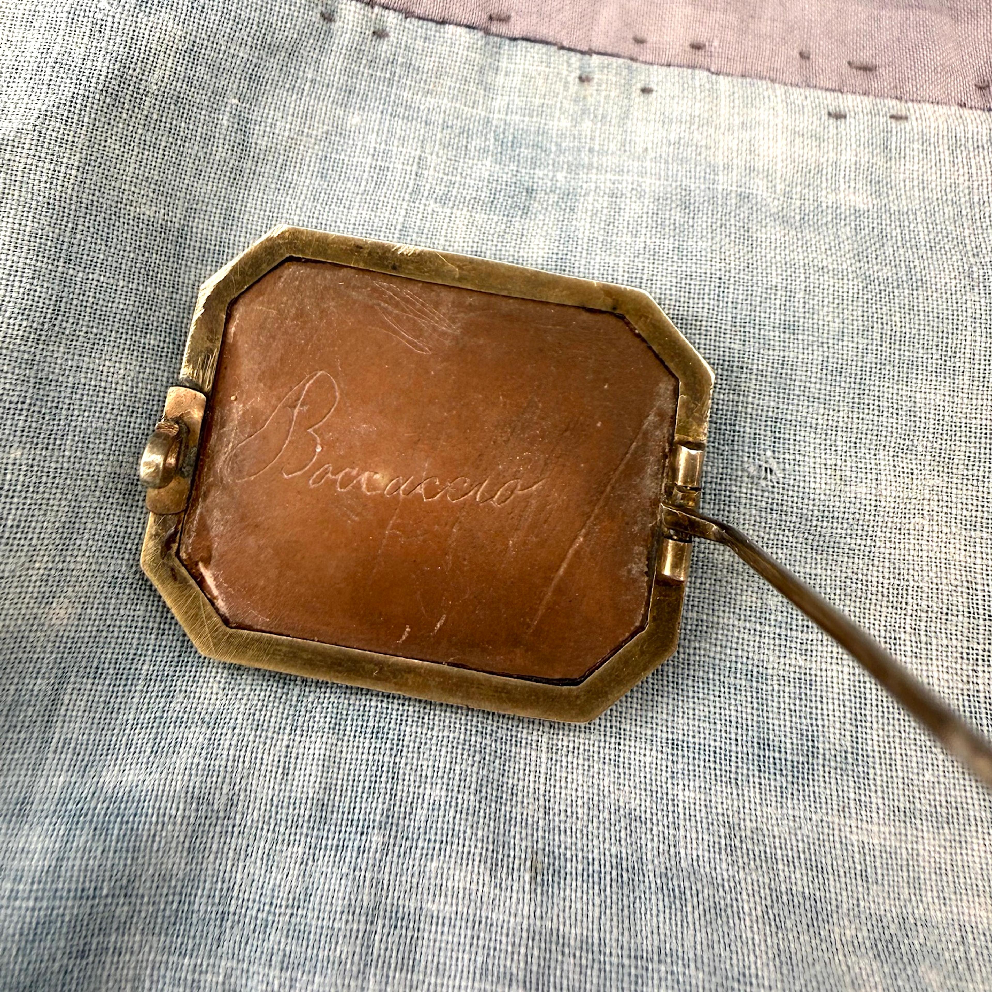 Lava Cameo "Boccacico" 