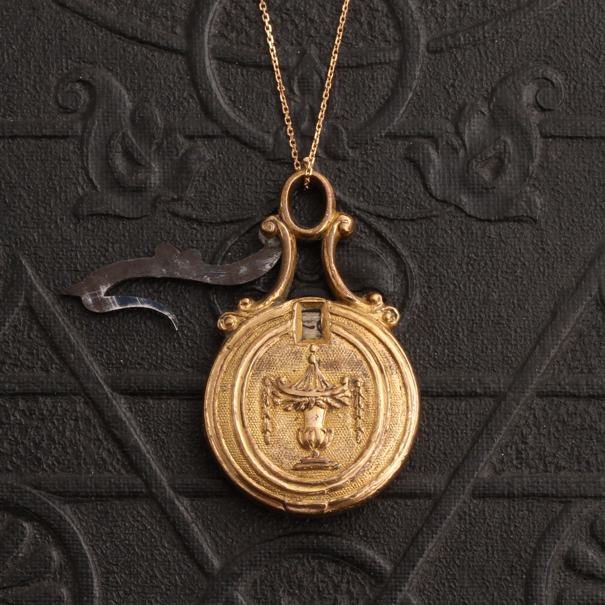 Victorian Calendar Charm