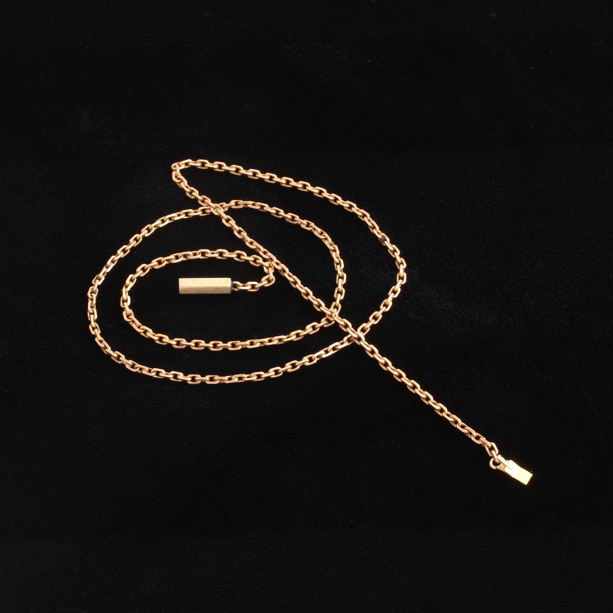 Victorian 17" Square Cable Chain