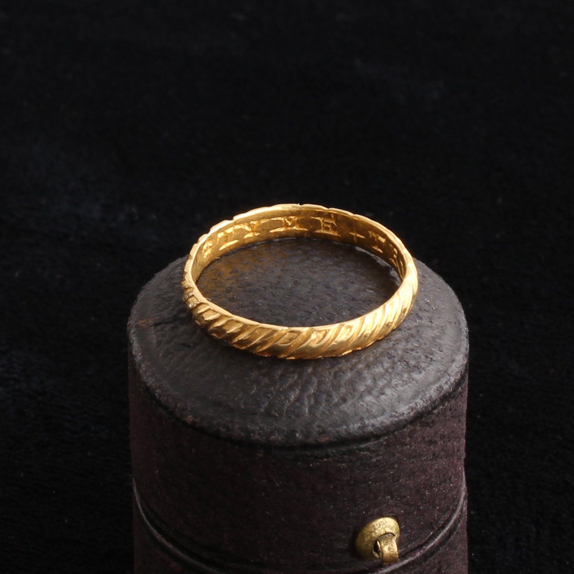 "Tyme + Tryeth + Truth" Posy Ring