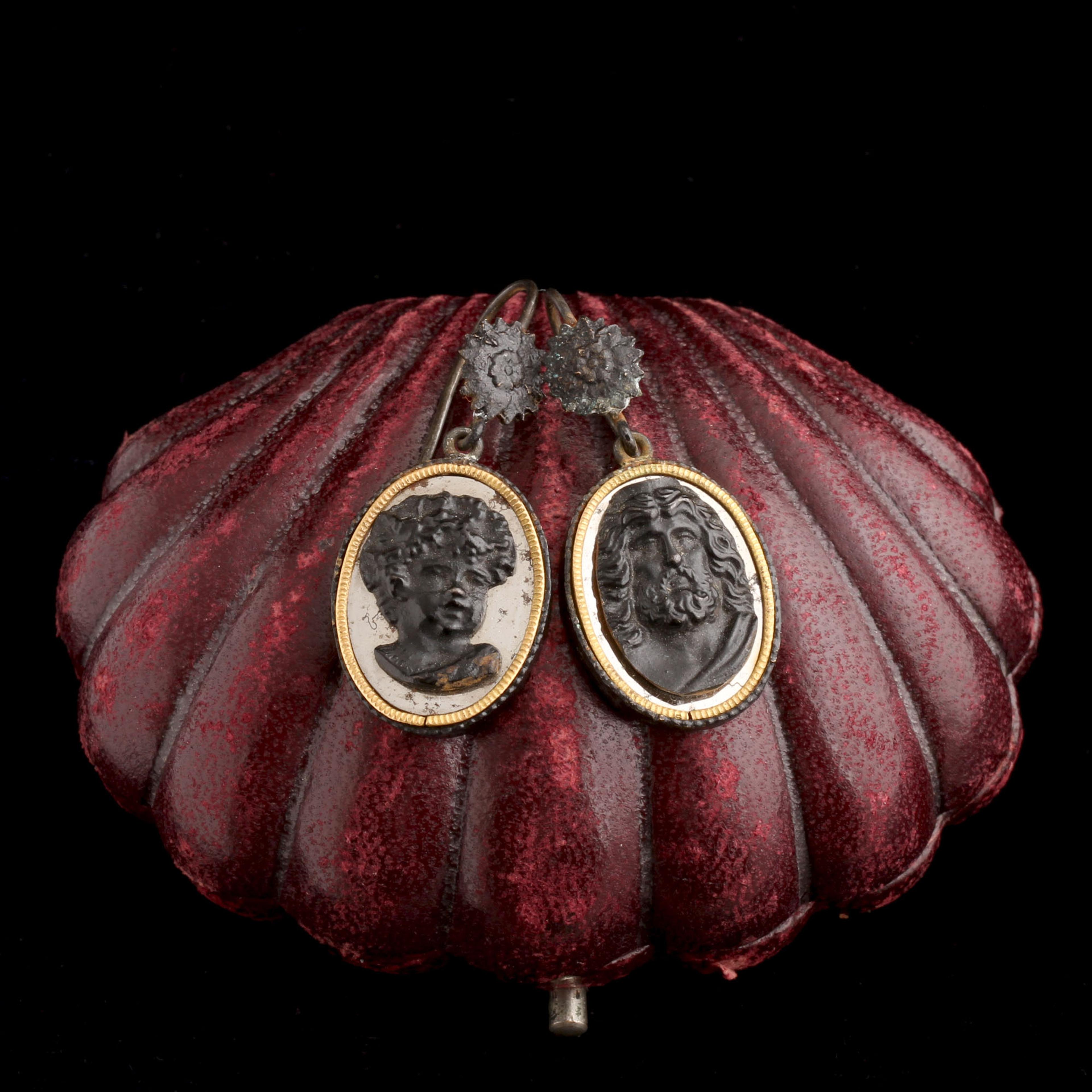 Berlin Iron Neoclassical Earrings