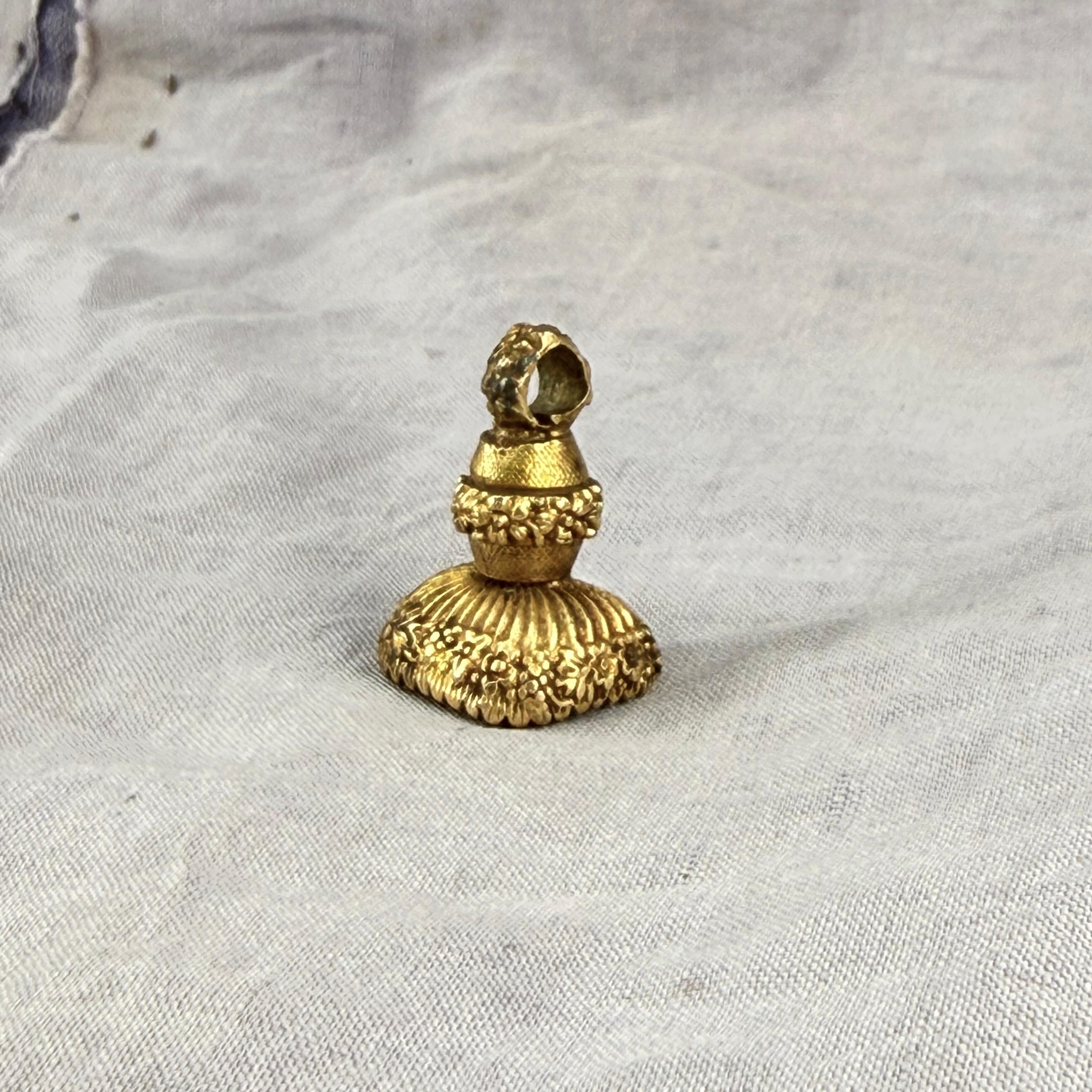 "Separated But Not Disunited" Pinchbeck & Glass Seal