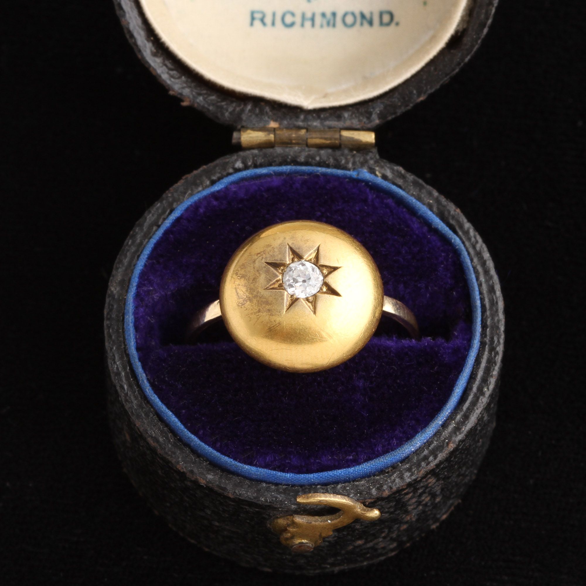 Victorian Diamond Dome Ring