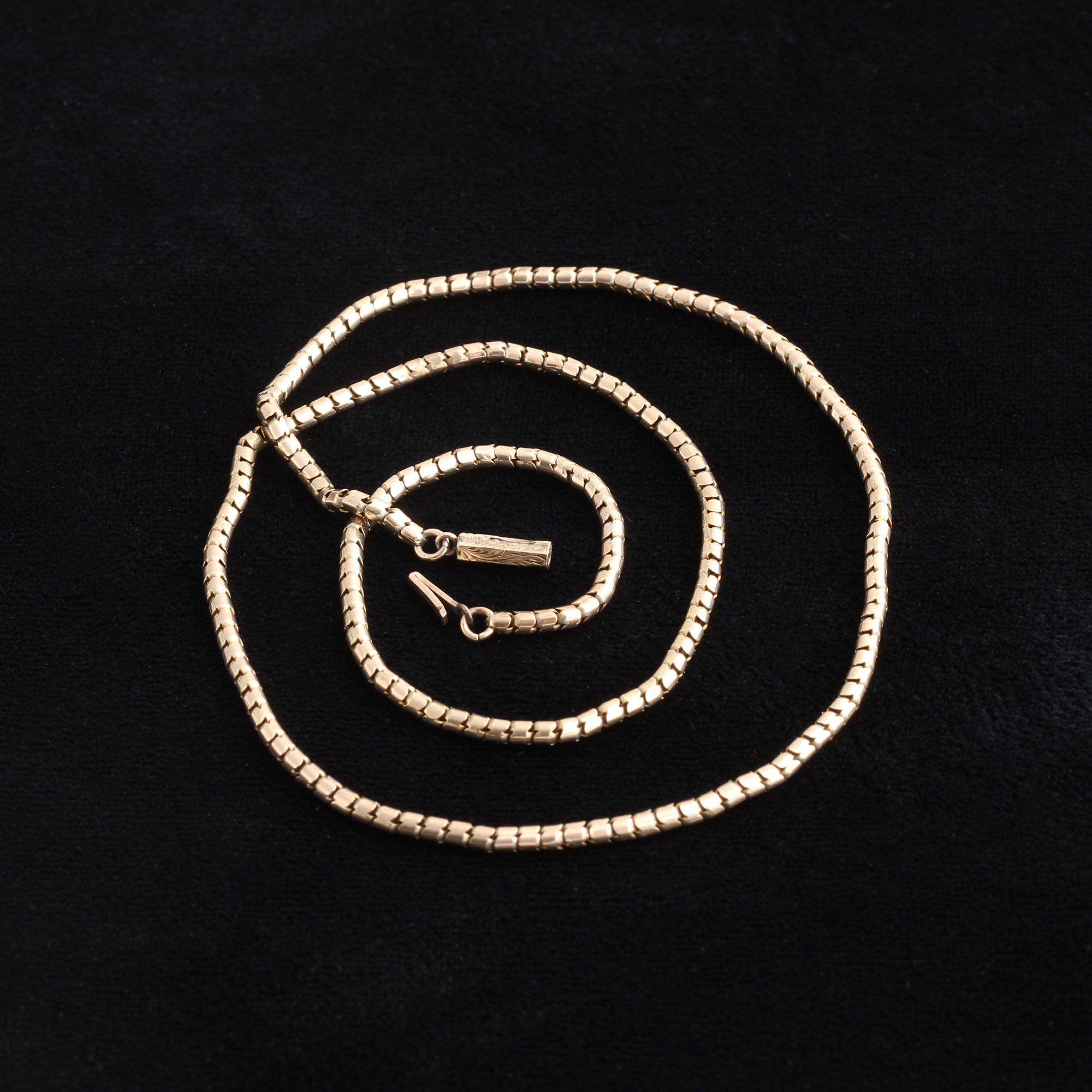 Victorian Gold Snake Chain