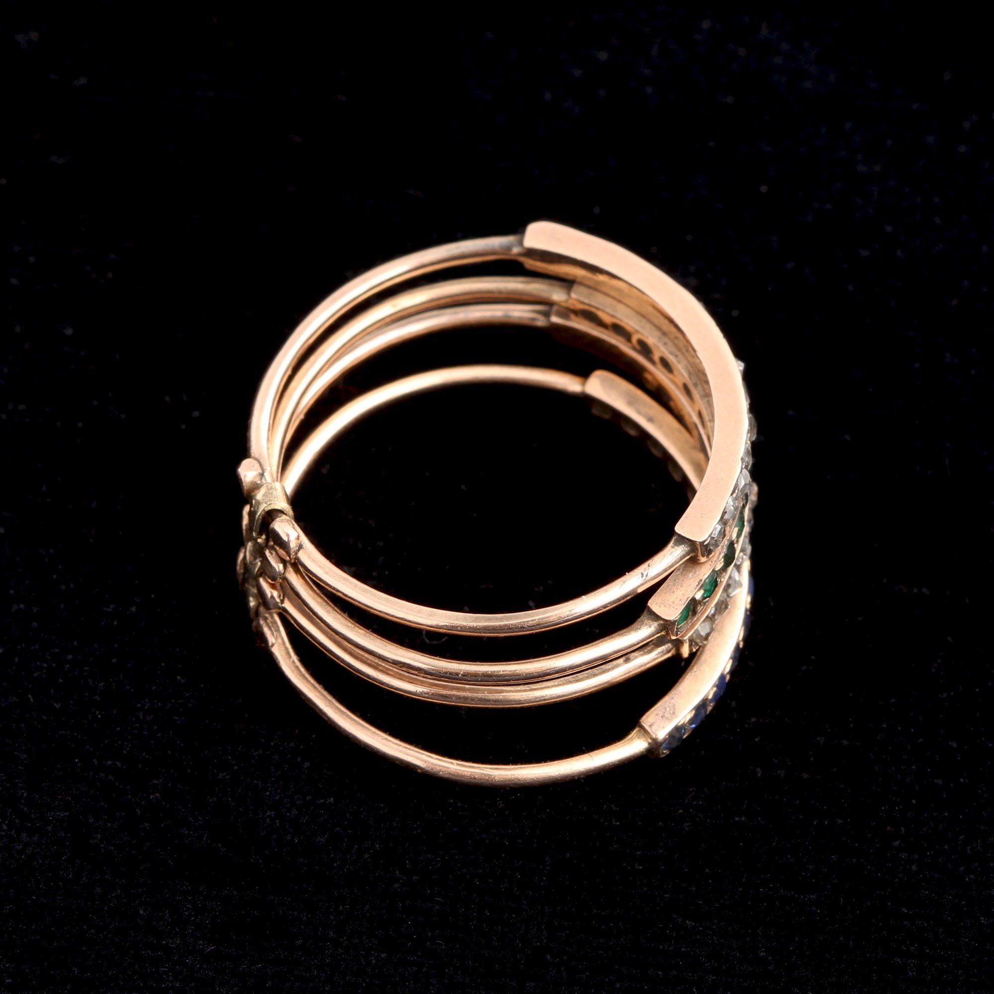 Mid 19th Century Dutch Harem Ring