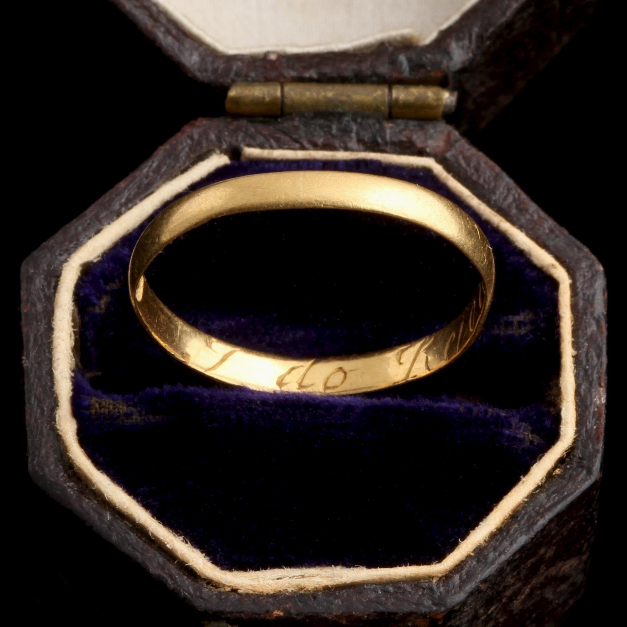 18th Century "I Do Rejoice" Posy Ring