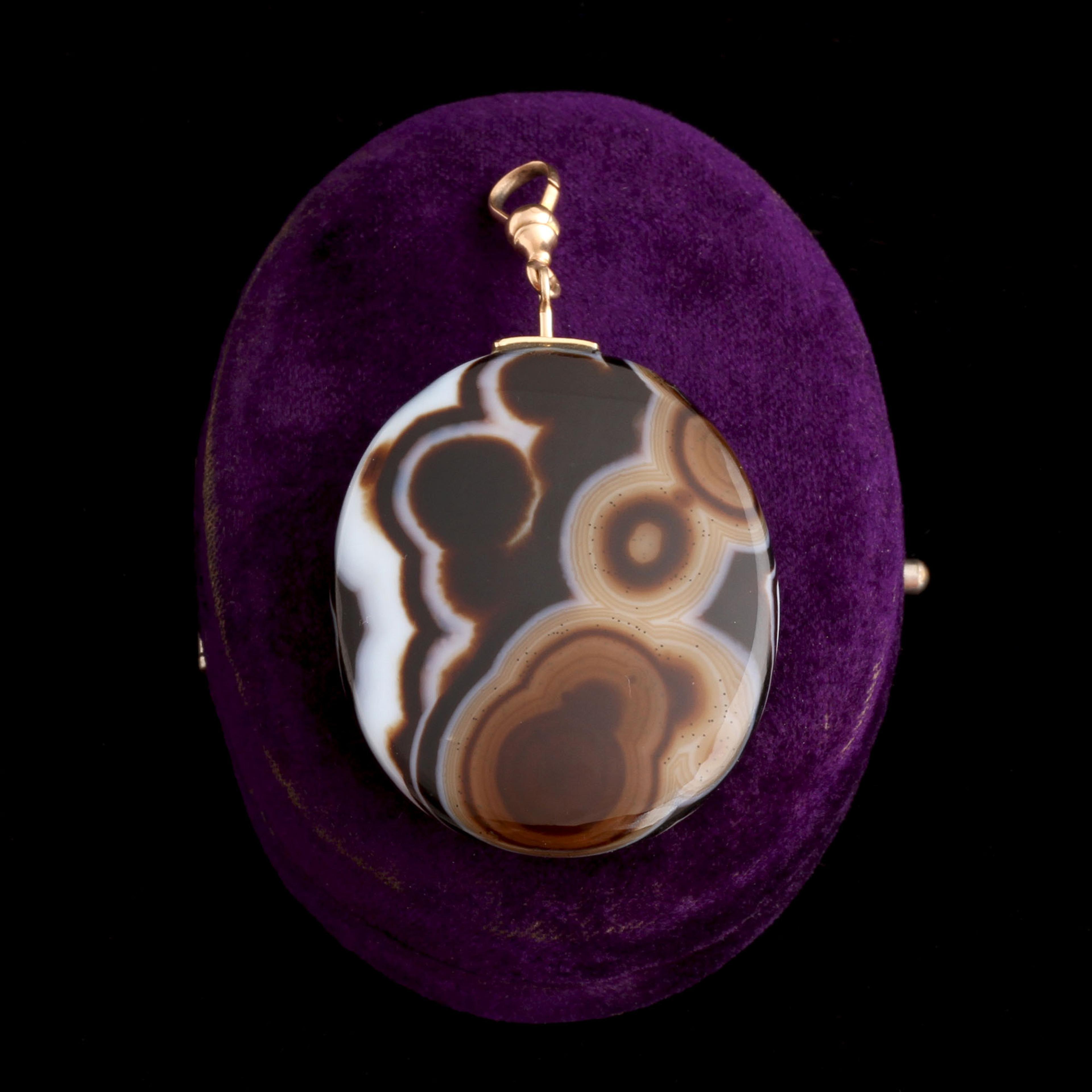 Victorian Specimen Agate Pendant