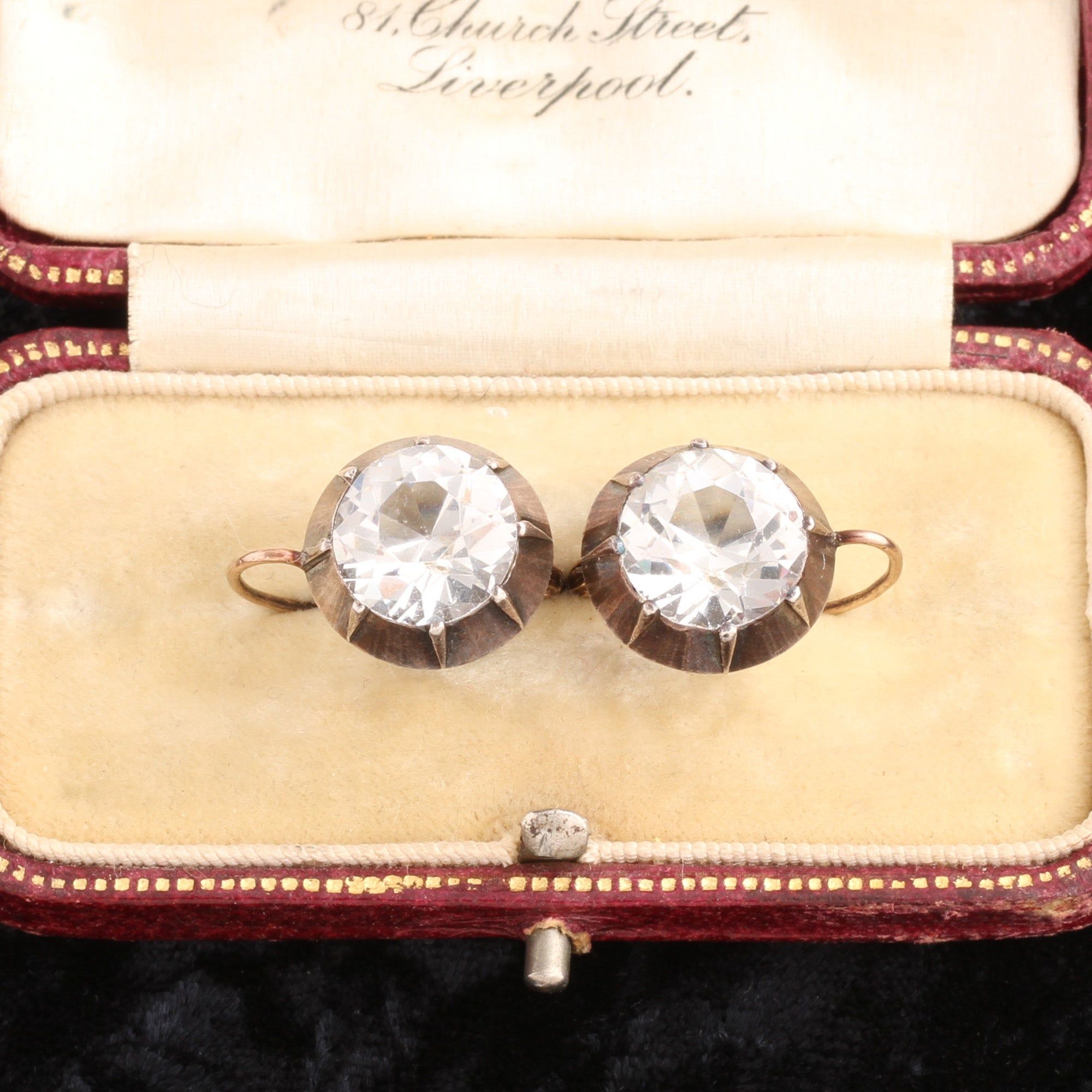 Victorian Paste Earrings