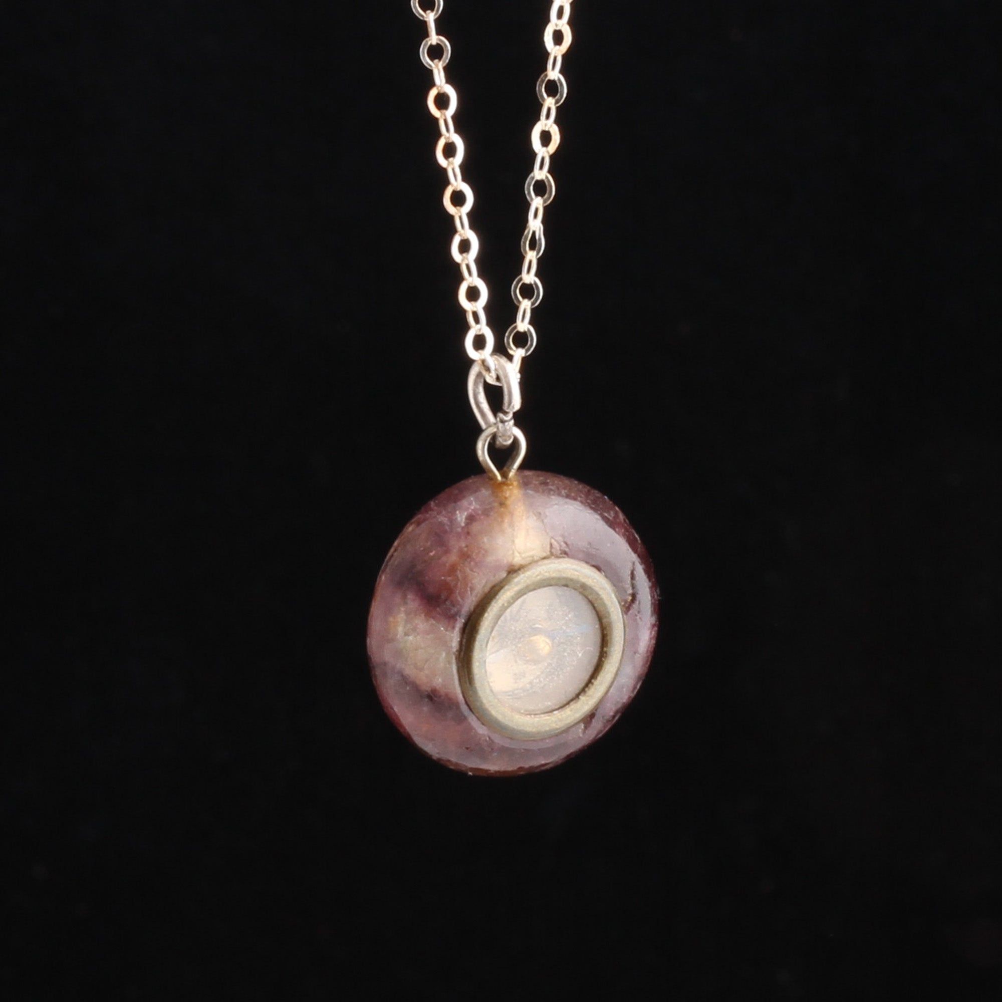 1930s Blue John Compass Necklace