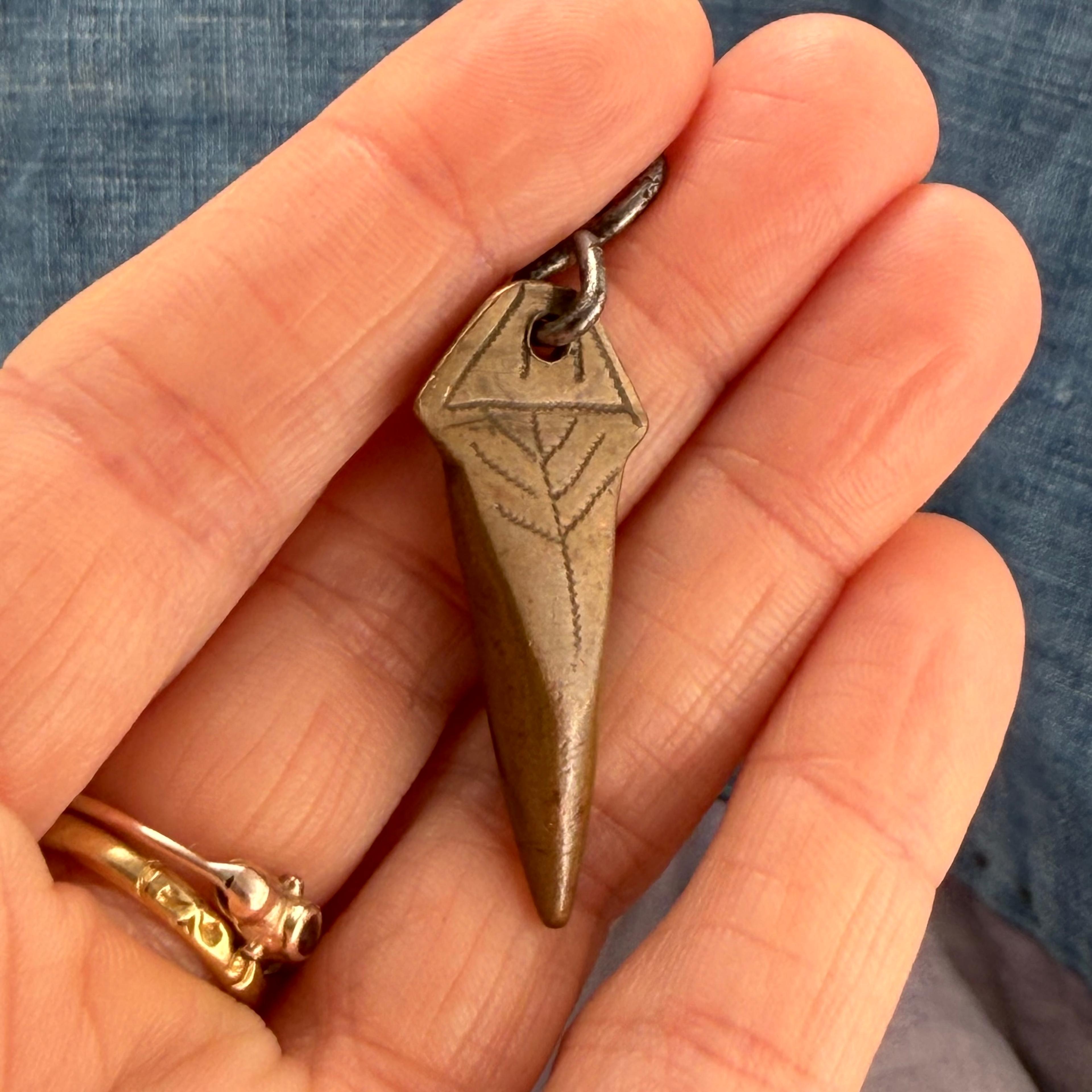 WW1 Bullet Trench Art Pendant