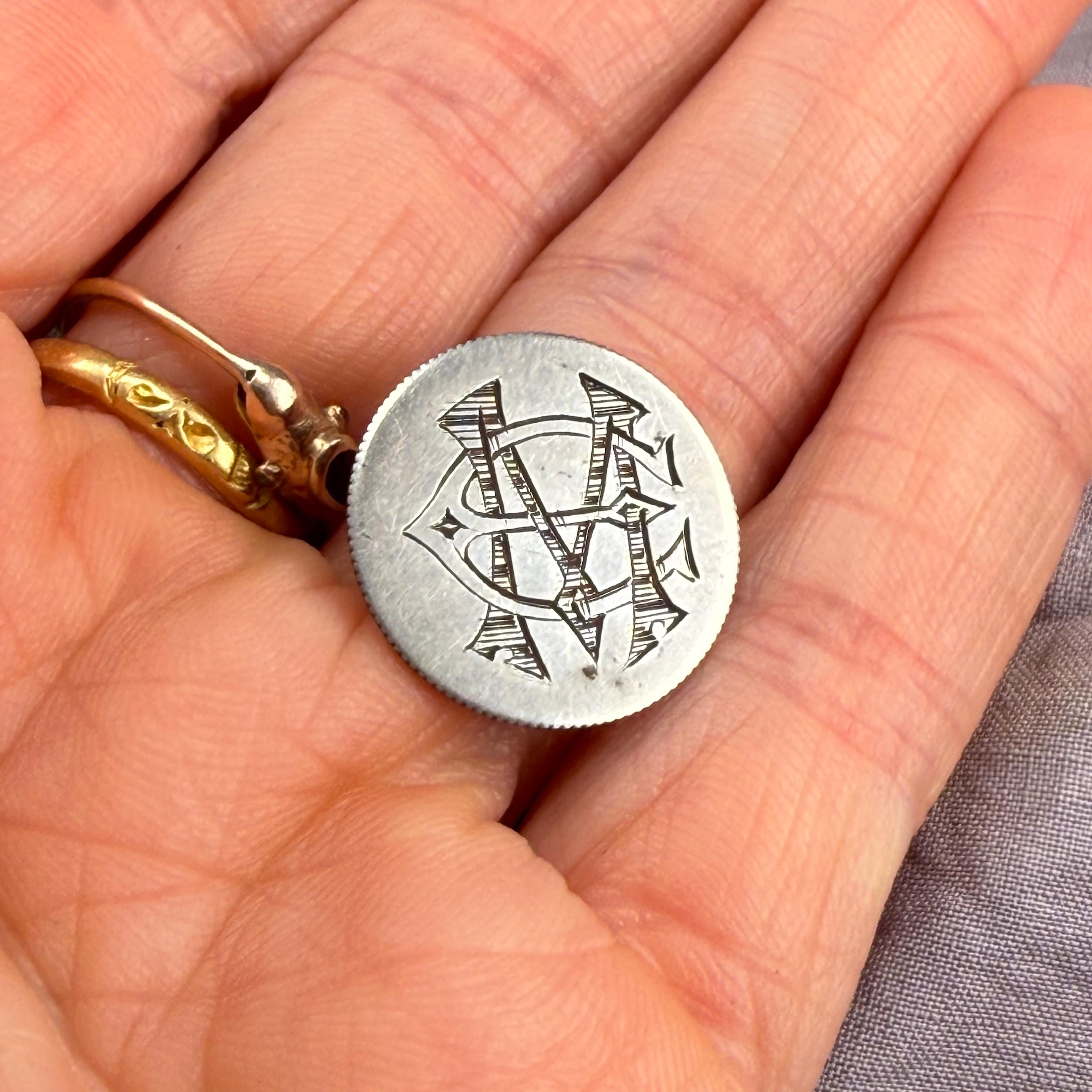 Love Token: EM or ME, 1874