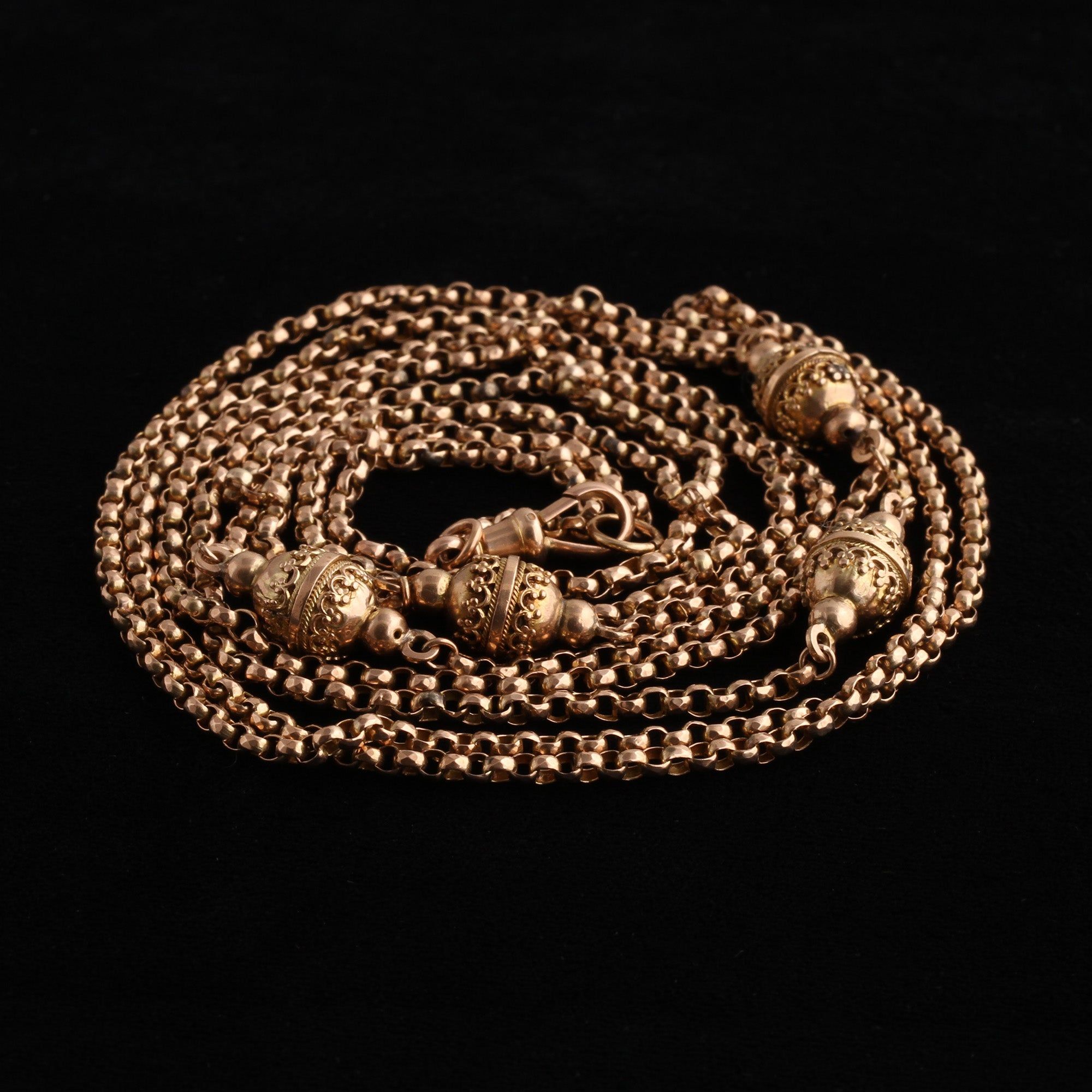 Detail of Victorian 60" Decorative Guard Chain