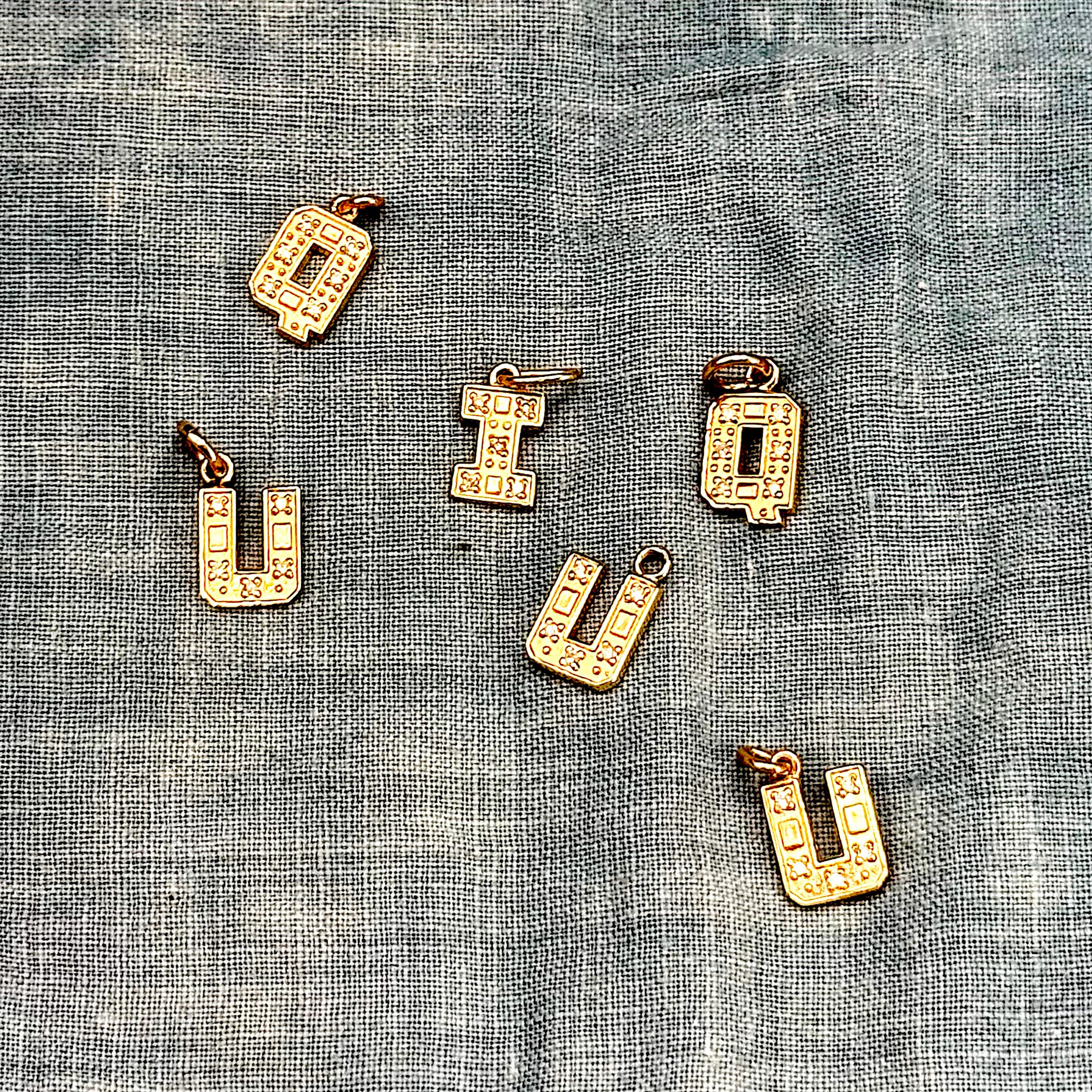 Varsity Letter Pendants QQIUUU