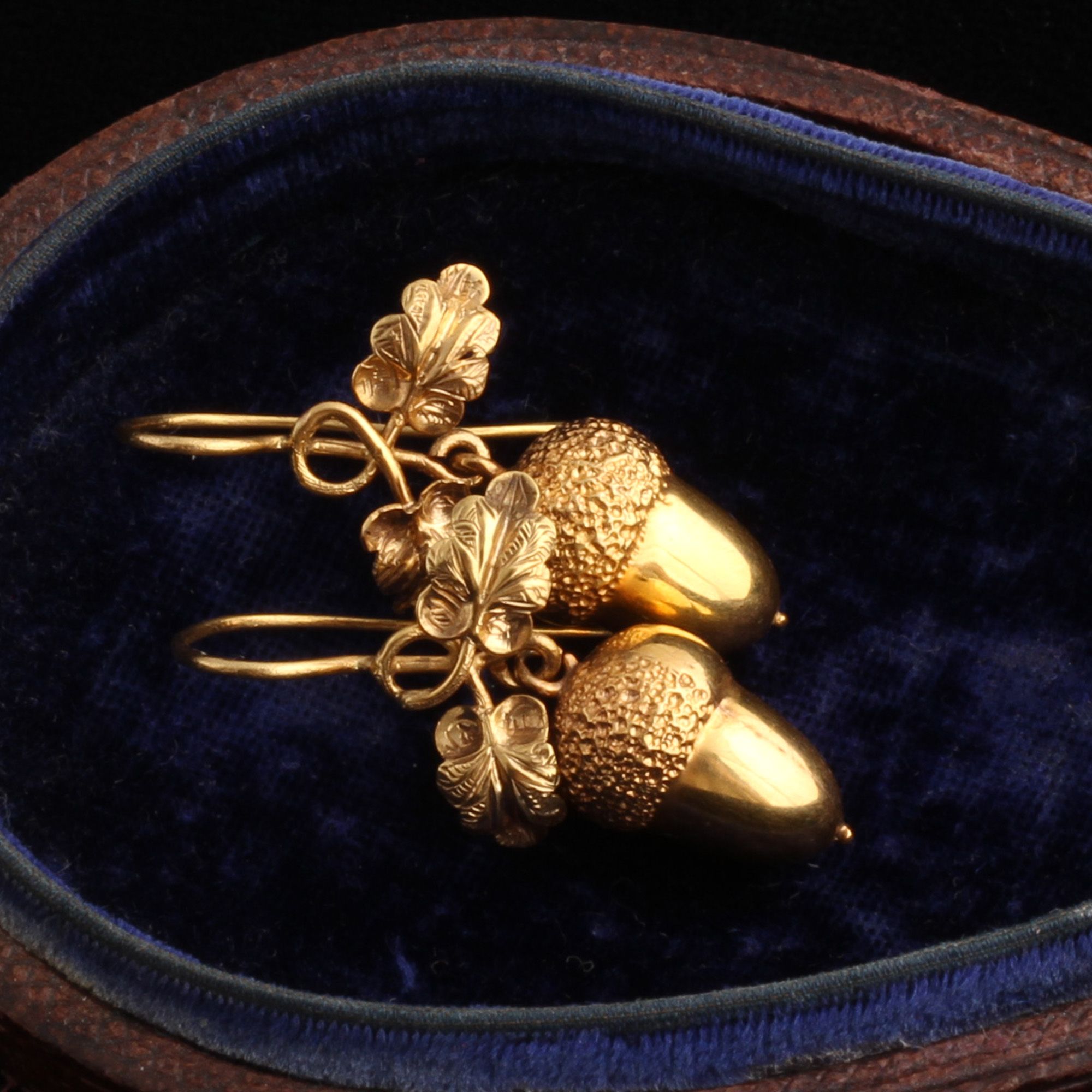 Victorian Acorn Earrings