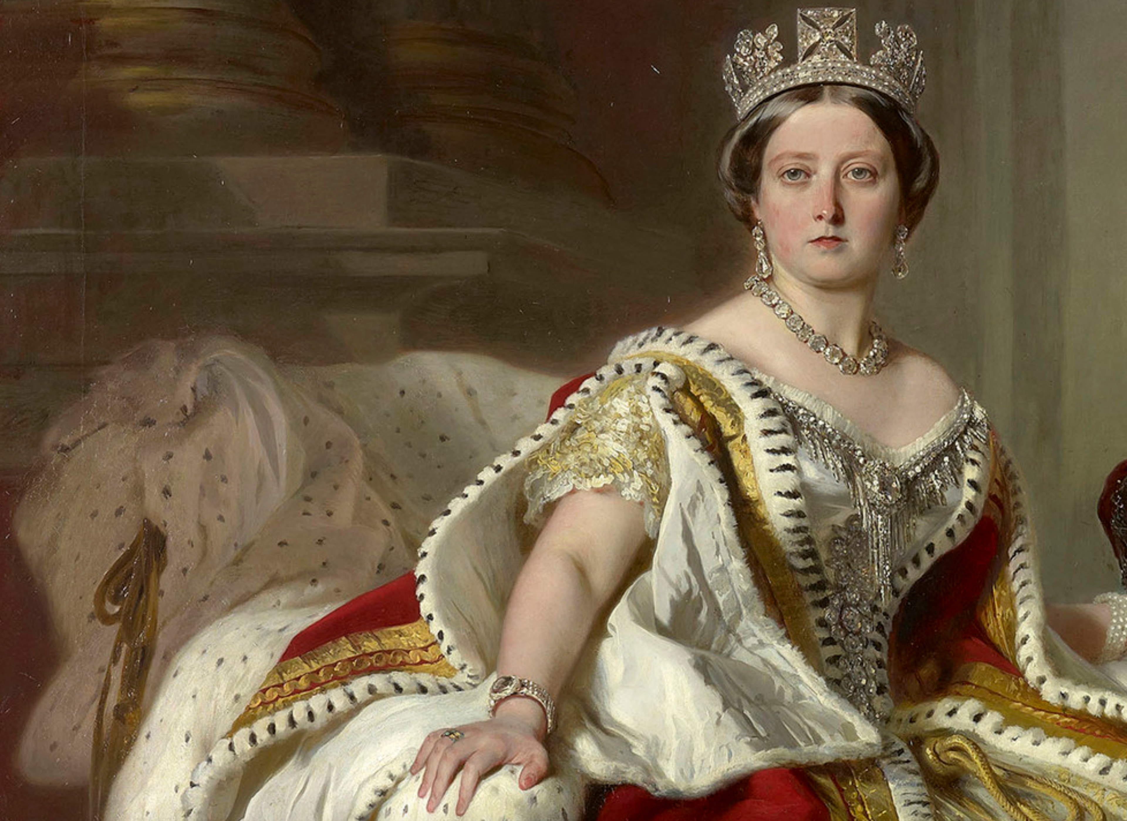 Queen Victoria, 1859, Franz Xaver Winterhalter (wearing her turquoise ring )