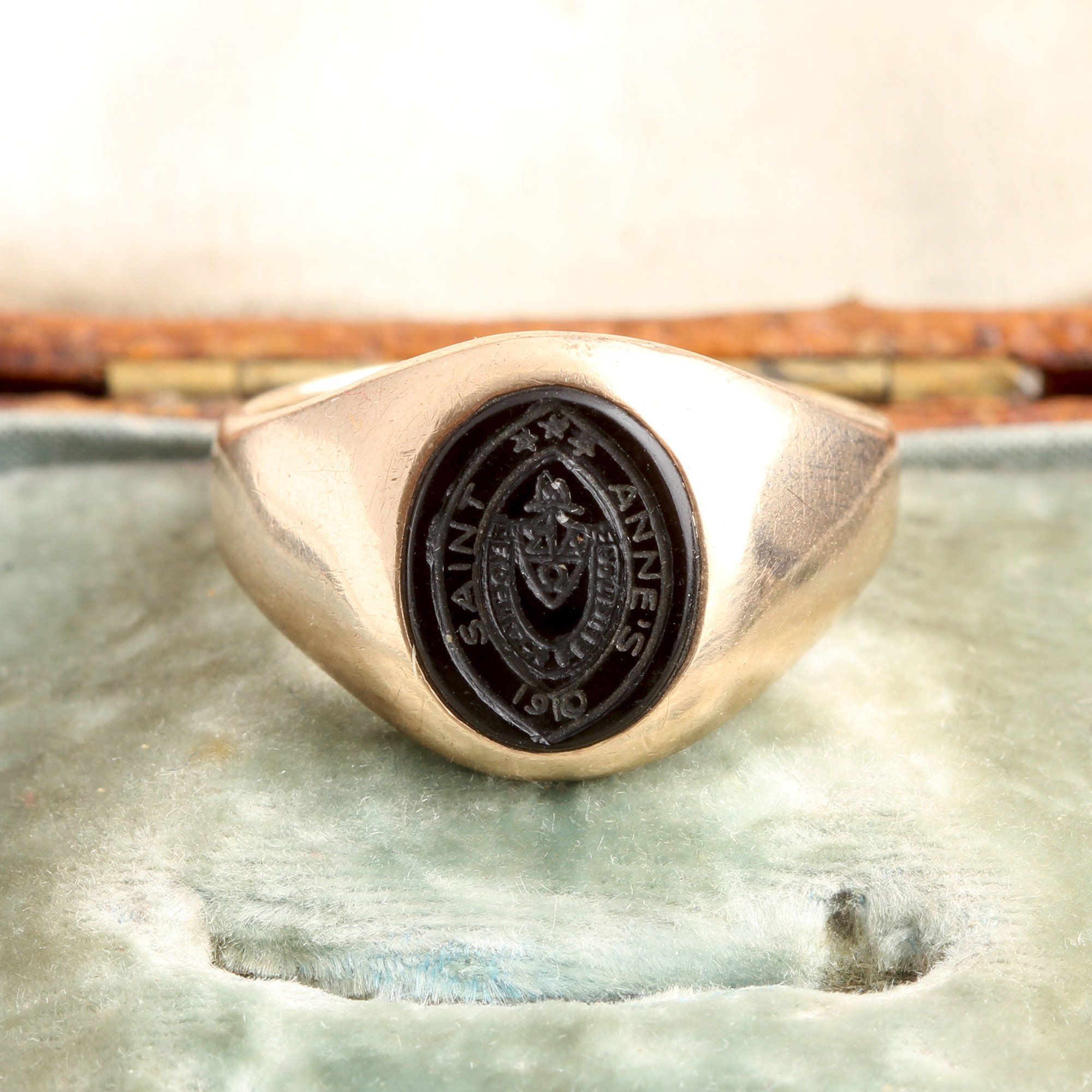 Midcentury Saint Anne's Class Ring