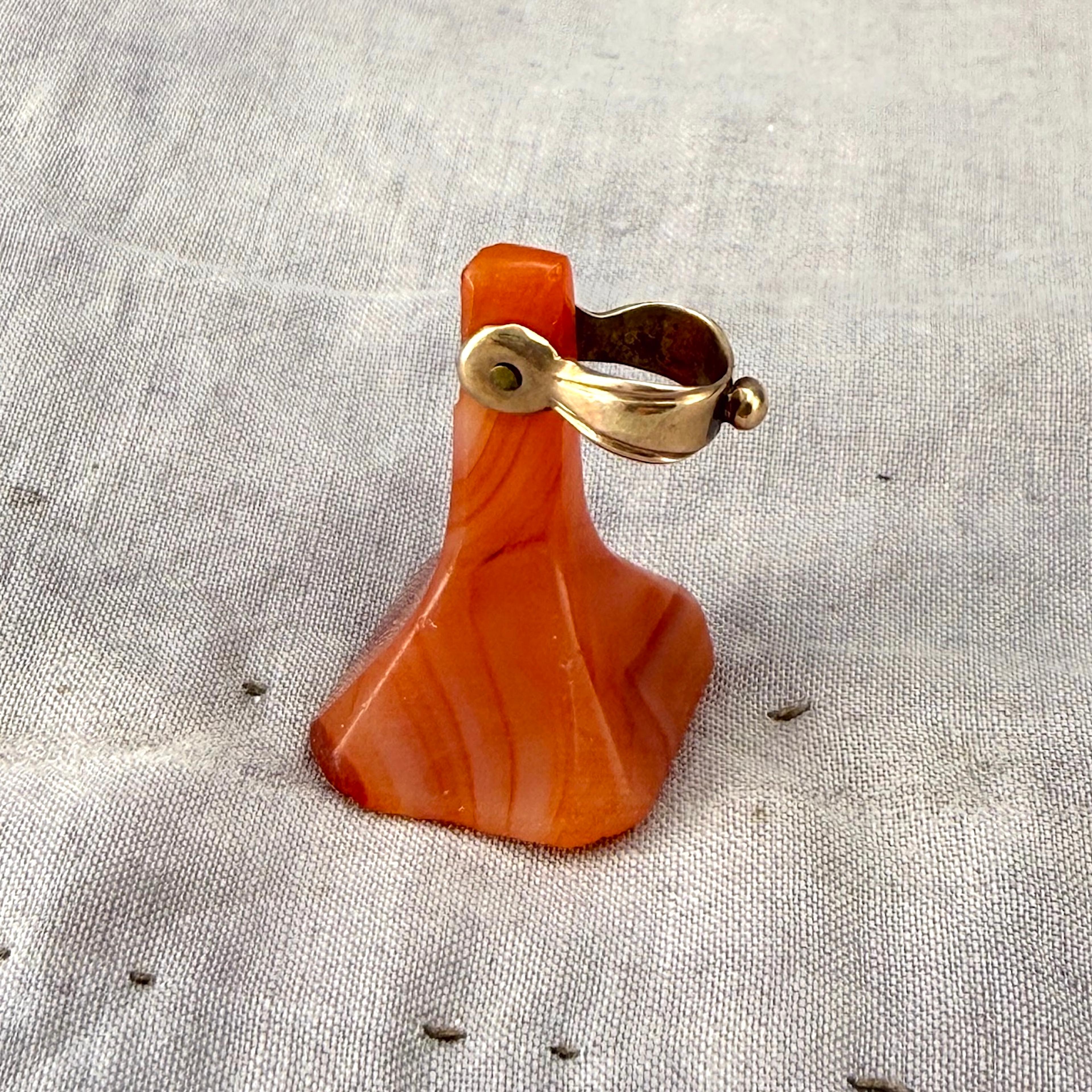 18th Century Carnelian 'Vous Le Meritez' Seal