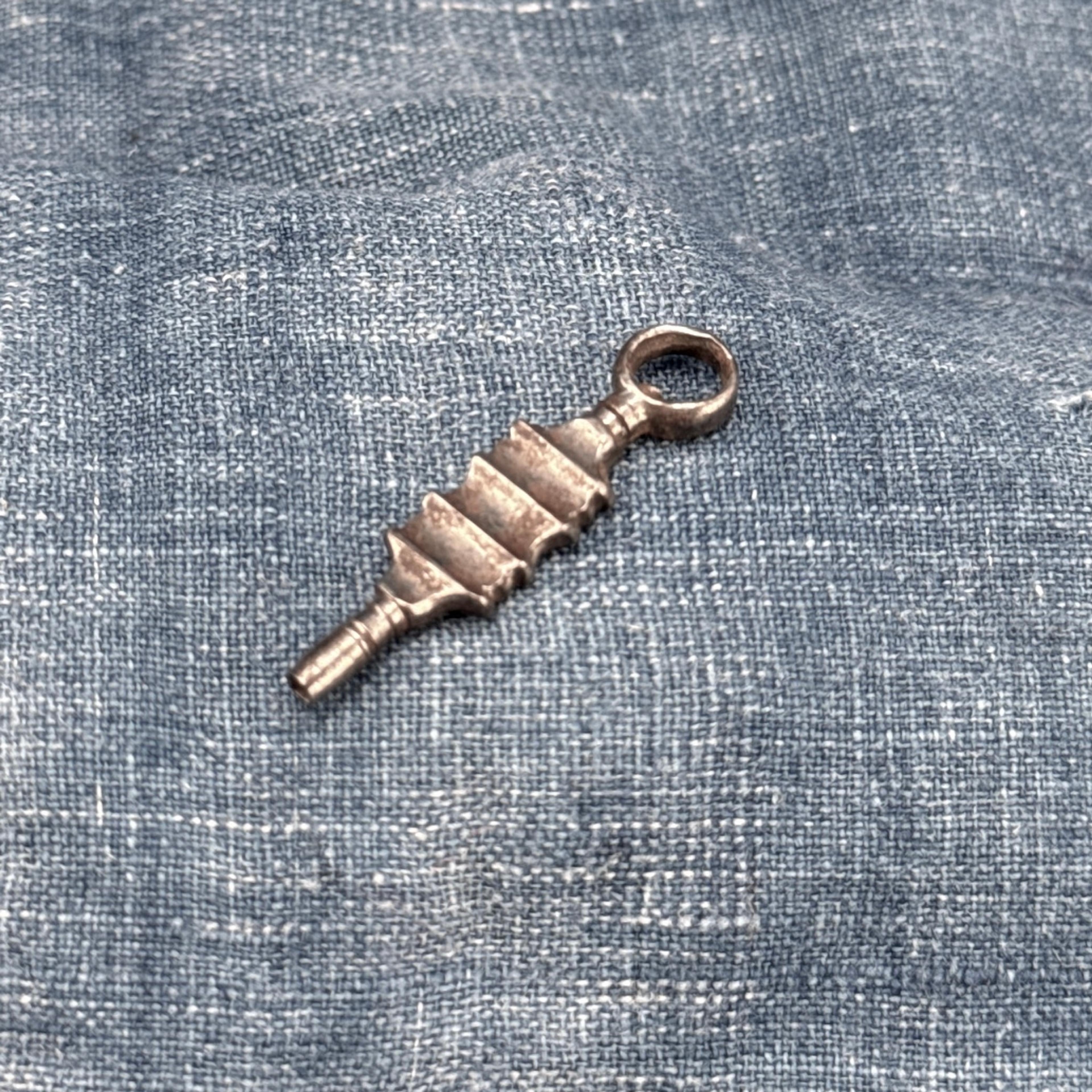 Cut Steel Watch Key