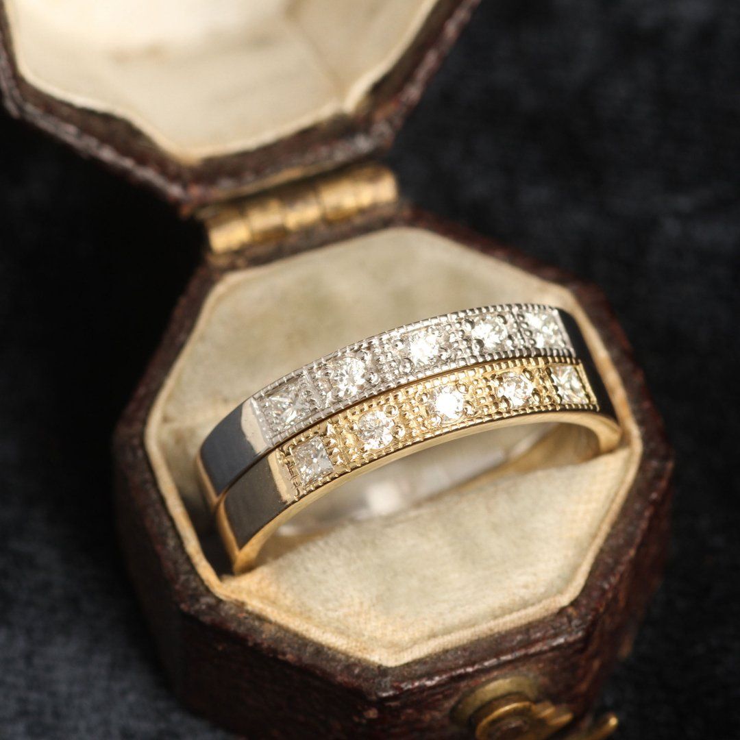 Yellow Gold & Diamond Esther Ring