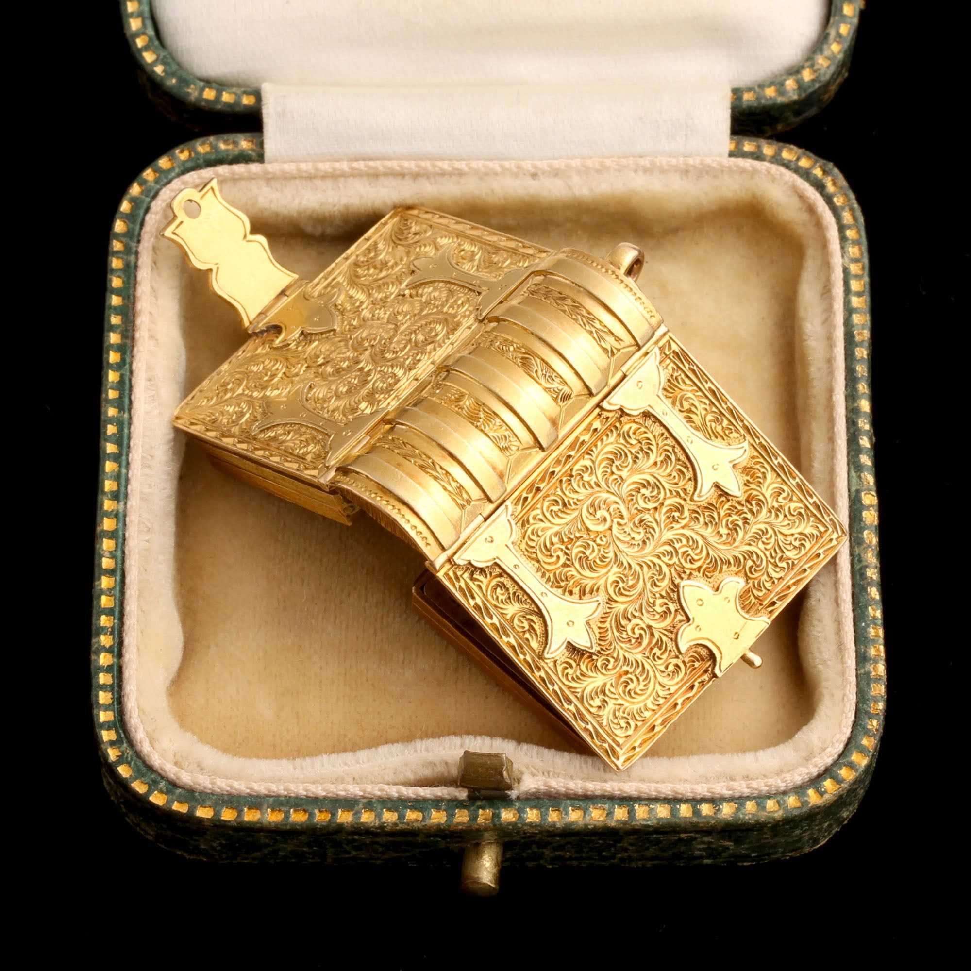 Victorian Family Album Book Locket