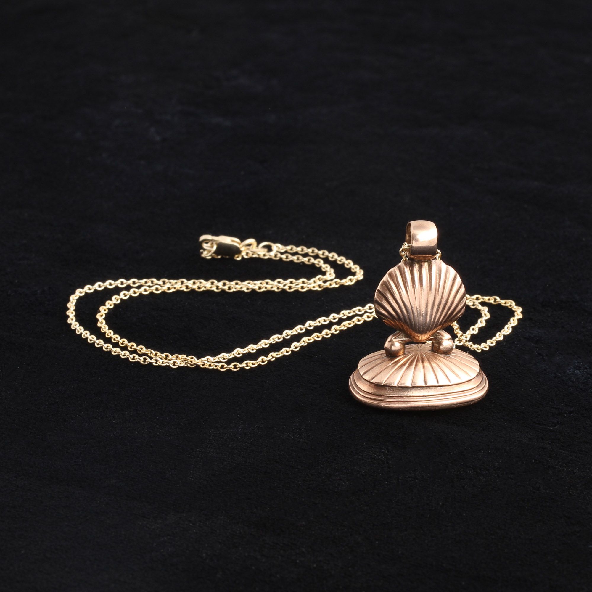 Georgian "Maryanne" Shell Seal Fob