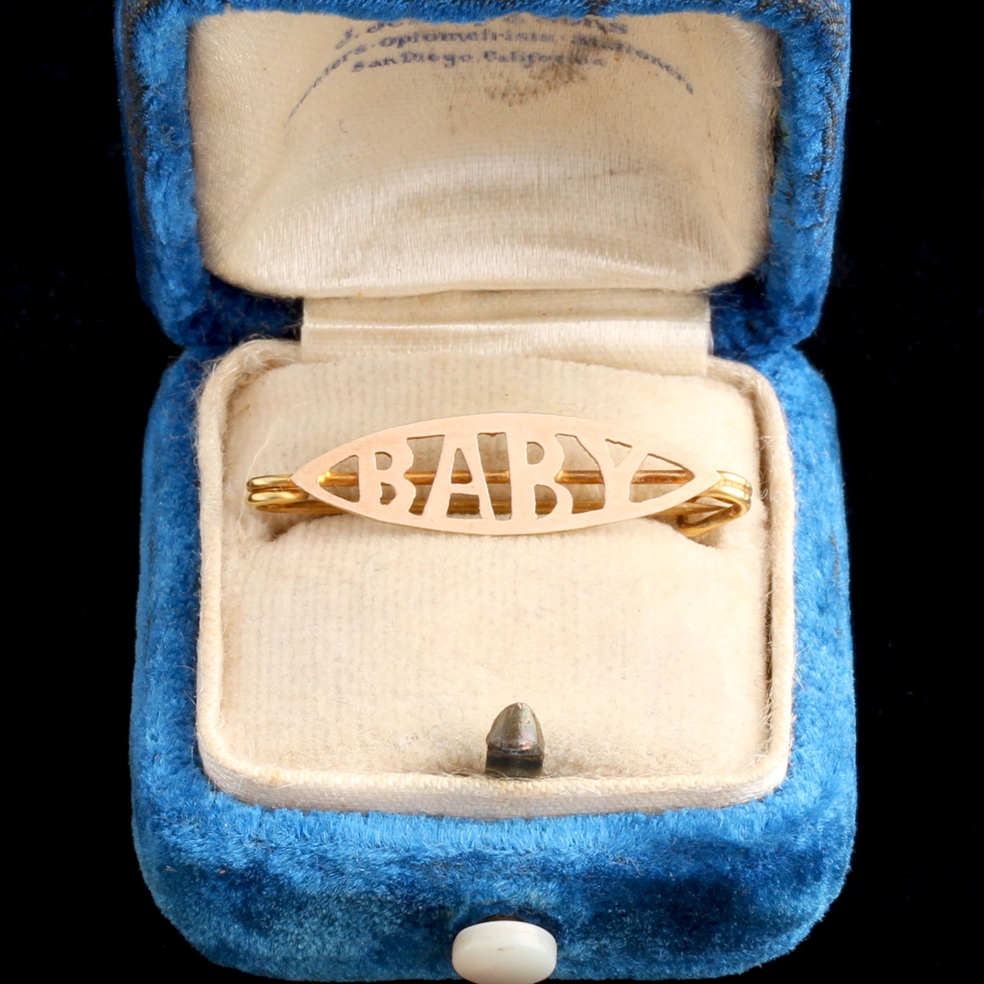 Edwardian Gold Baby Pin — Erica Weiner