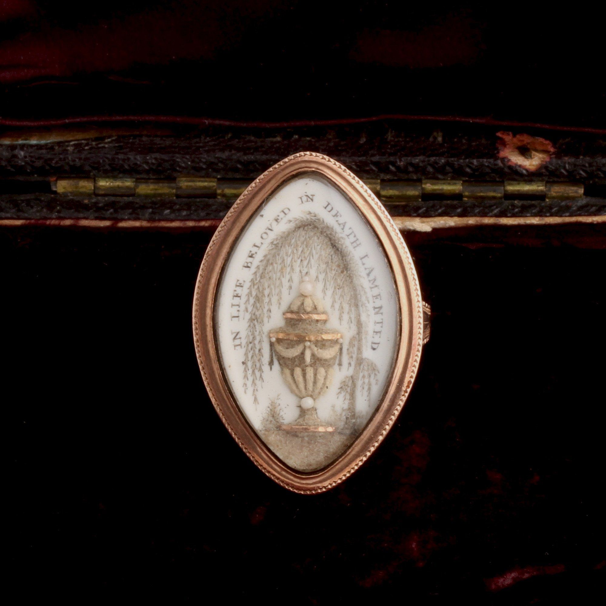 Georgian "In Death Lamented" Memorial Ring