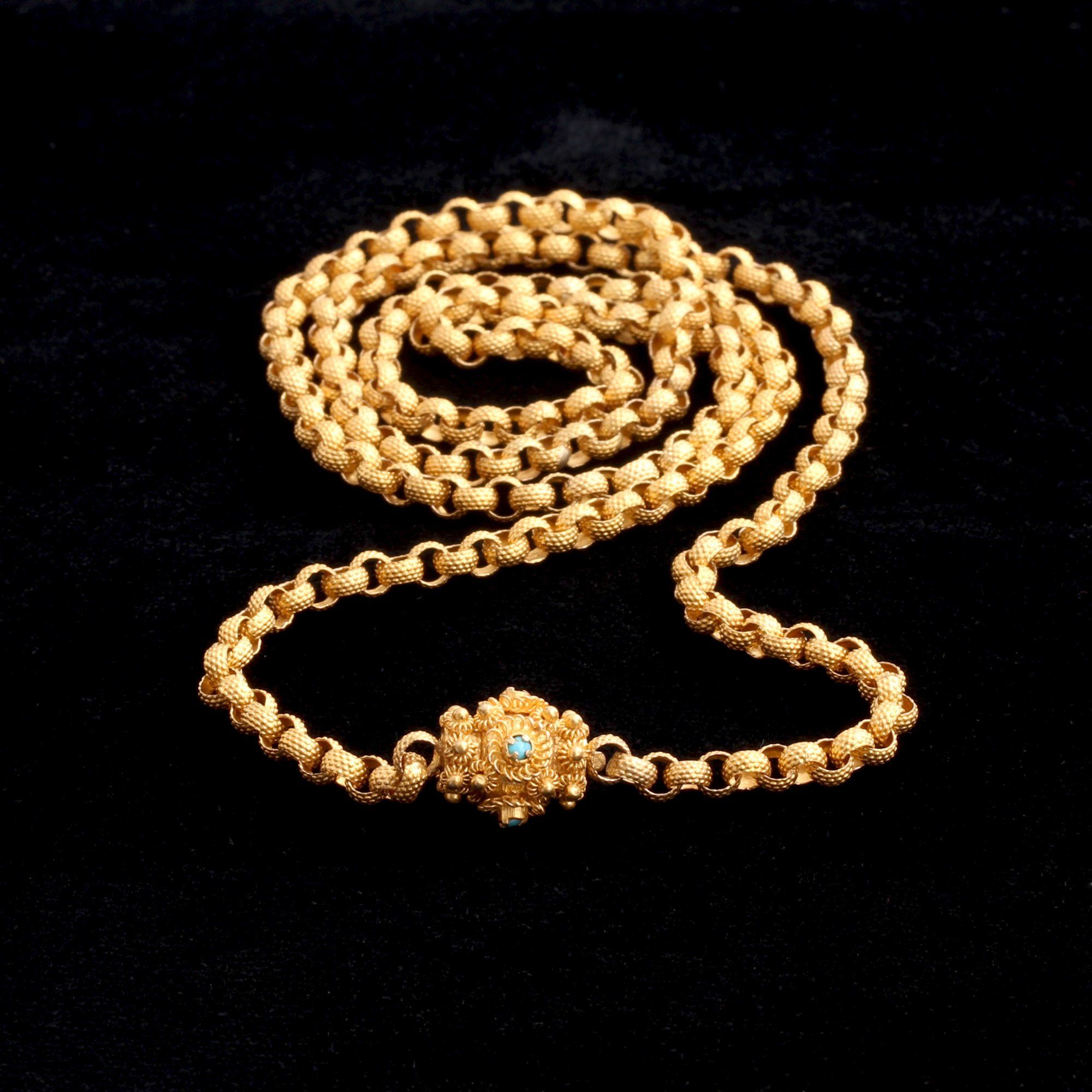 Georgian 22k Gold Chain