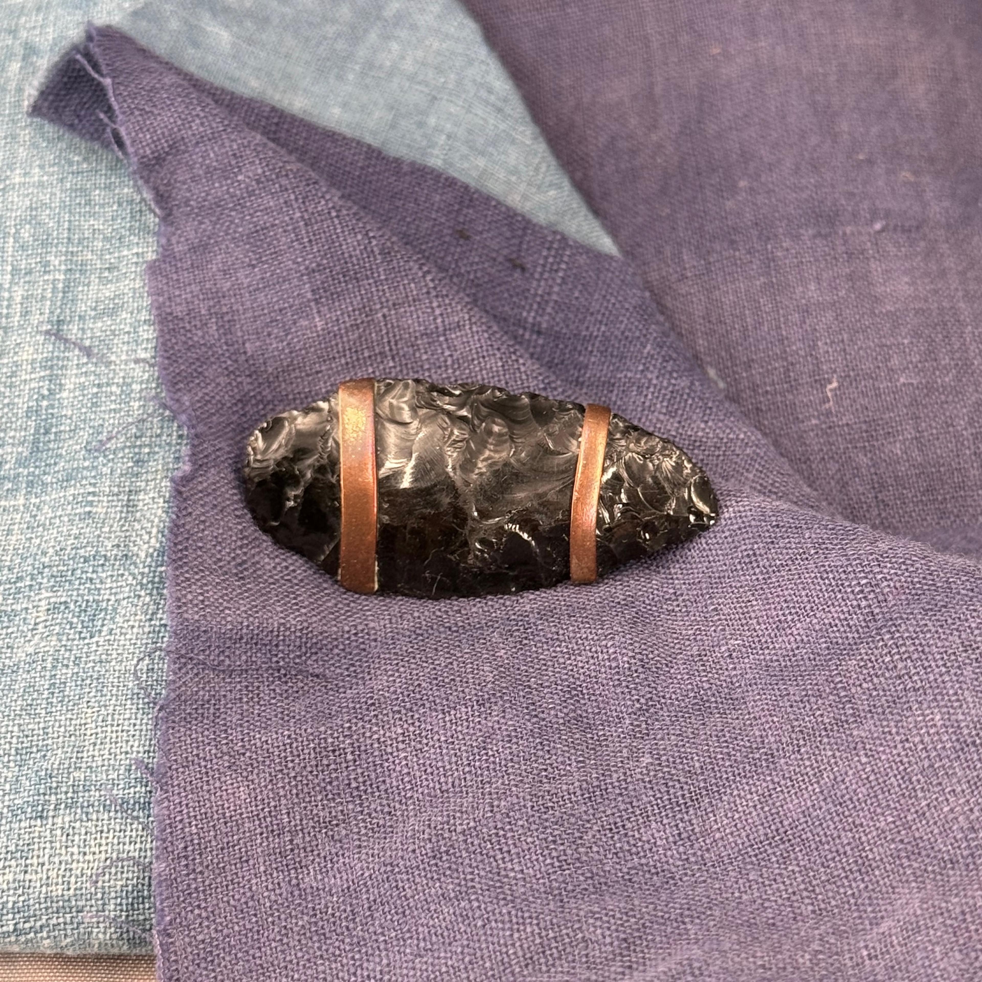 Obsidian Arrowhead Souvenir