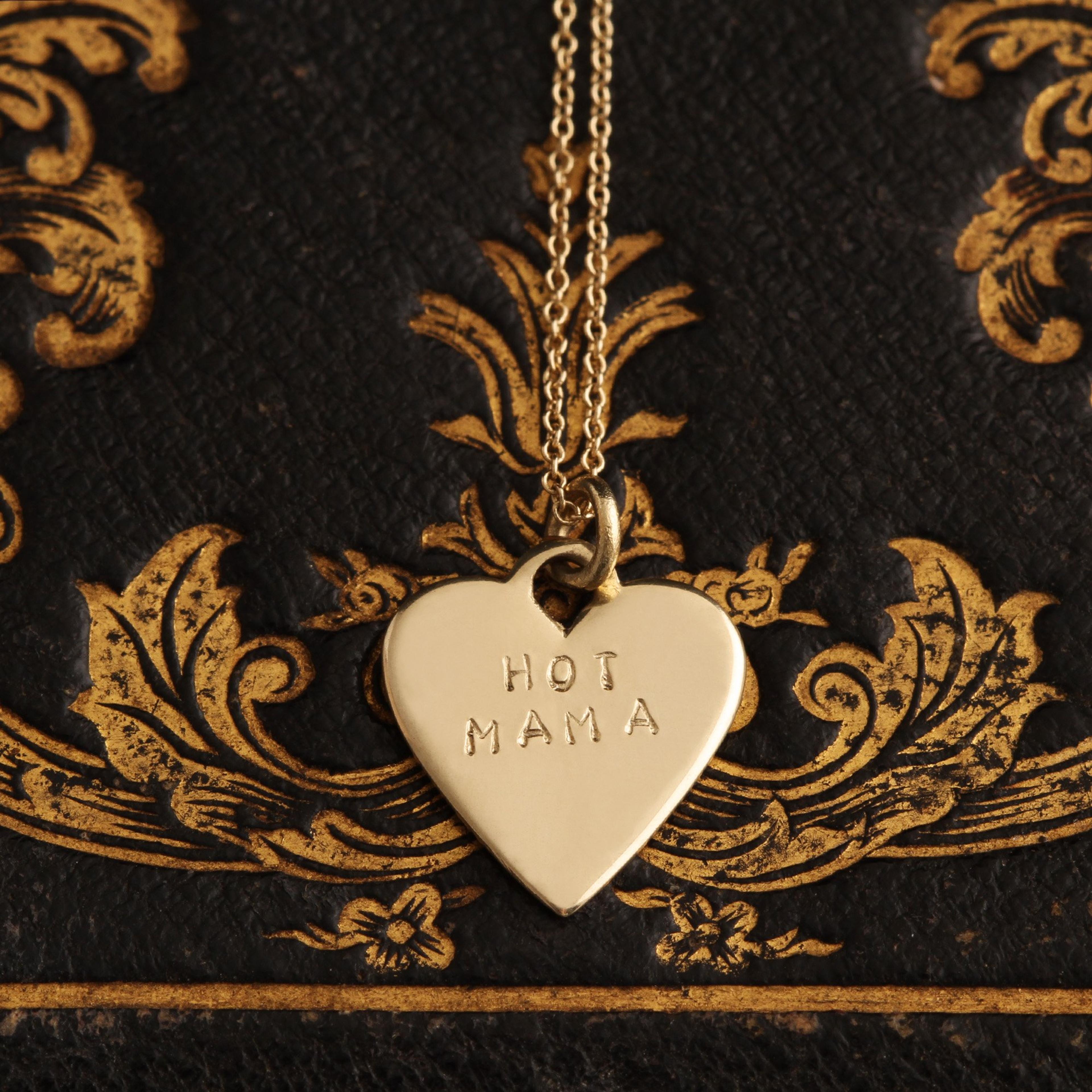 Customizable Baby Heart Necklace