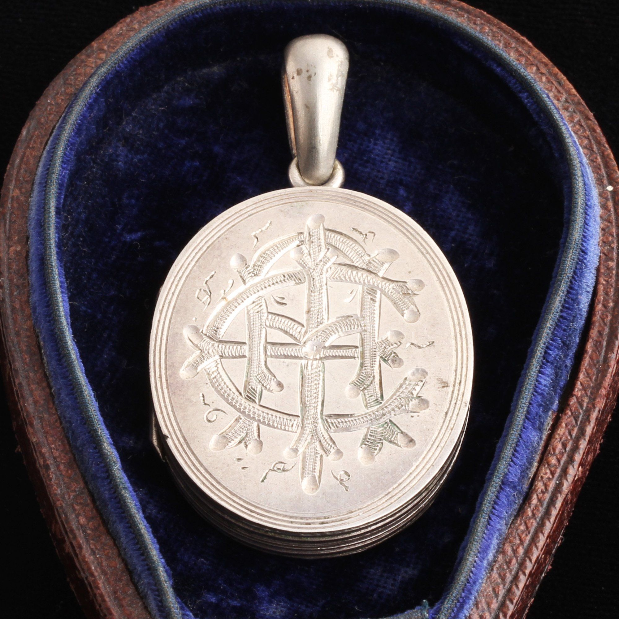 Victorian Silver AEI Locket
